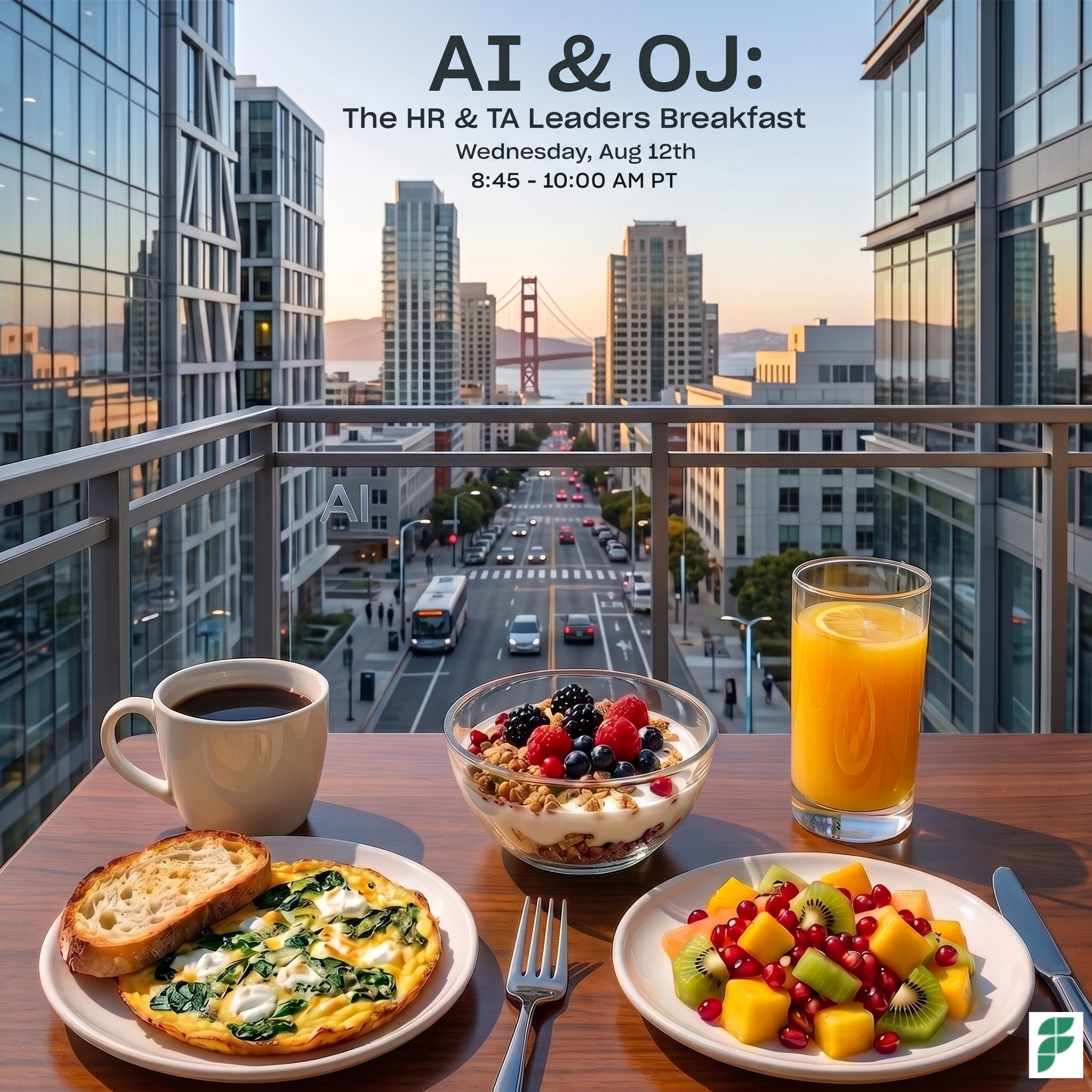AI & OJ: The HR & TA Leaders Breakfast - Aug, SF