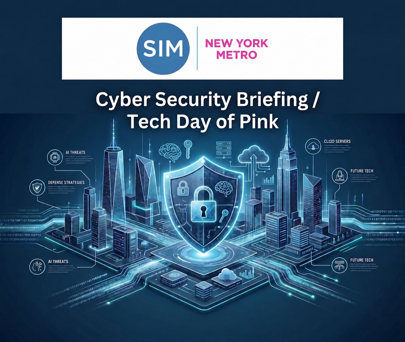 Briefing de Segurança Cibernética / Dia da Tecnologia de Rosa