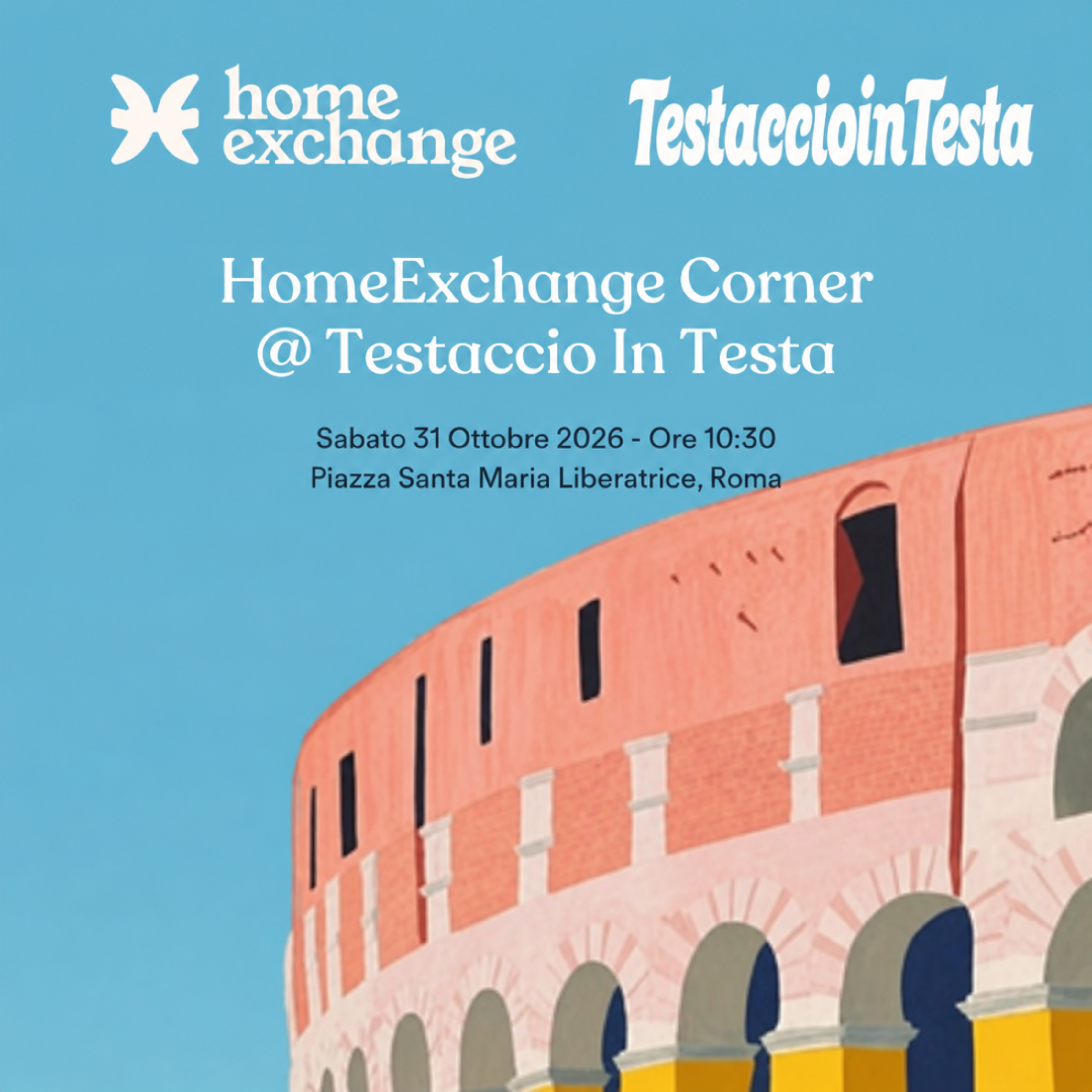 HomeExchange Corner @ Testaccio In Testa - Roma