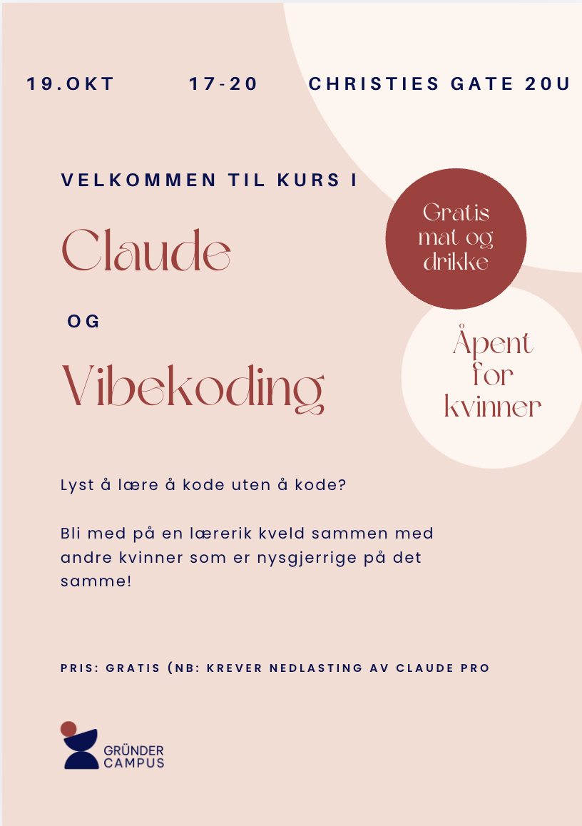 Курс з кодування Claude та Vibe для жінок