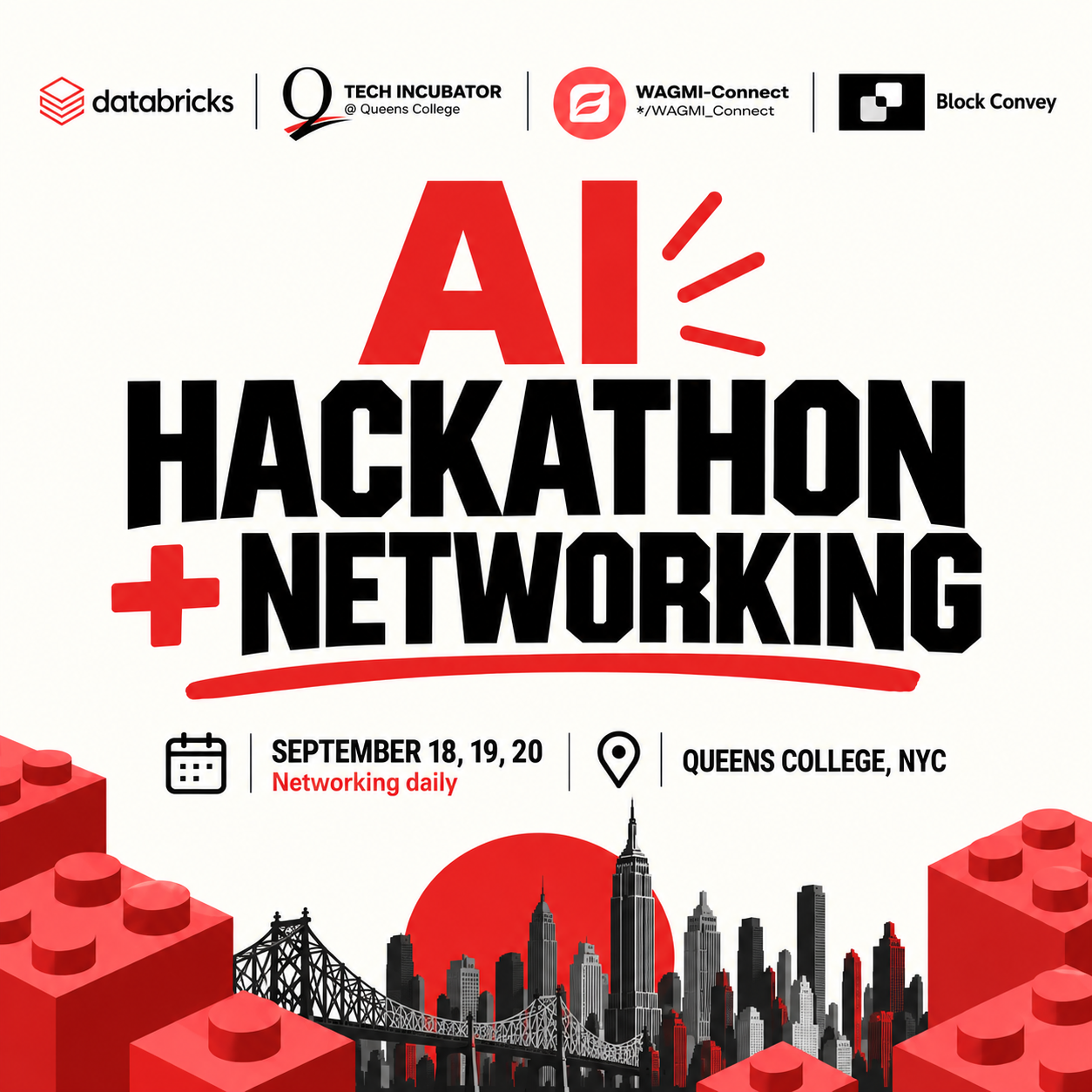 AI Databricks Hackathon + Networking Mixer NYC