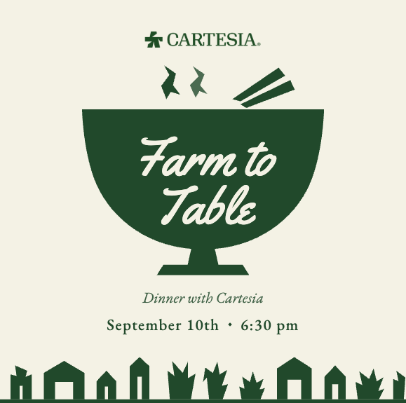 Farm to Table with Cartesia