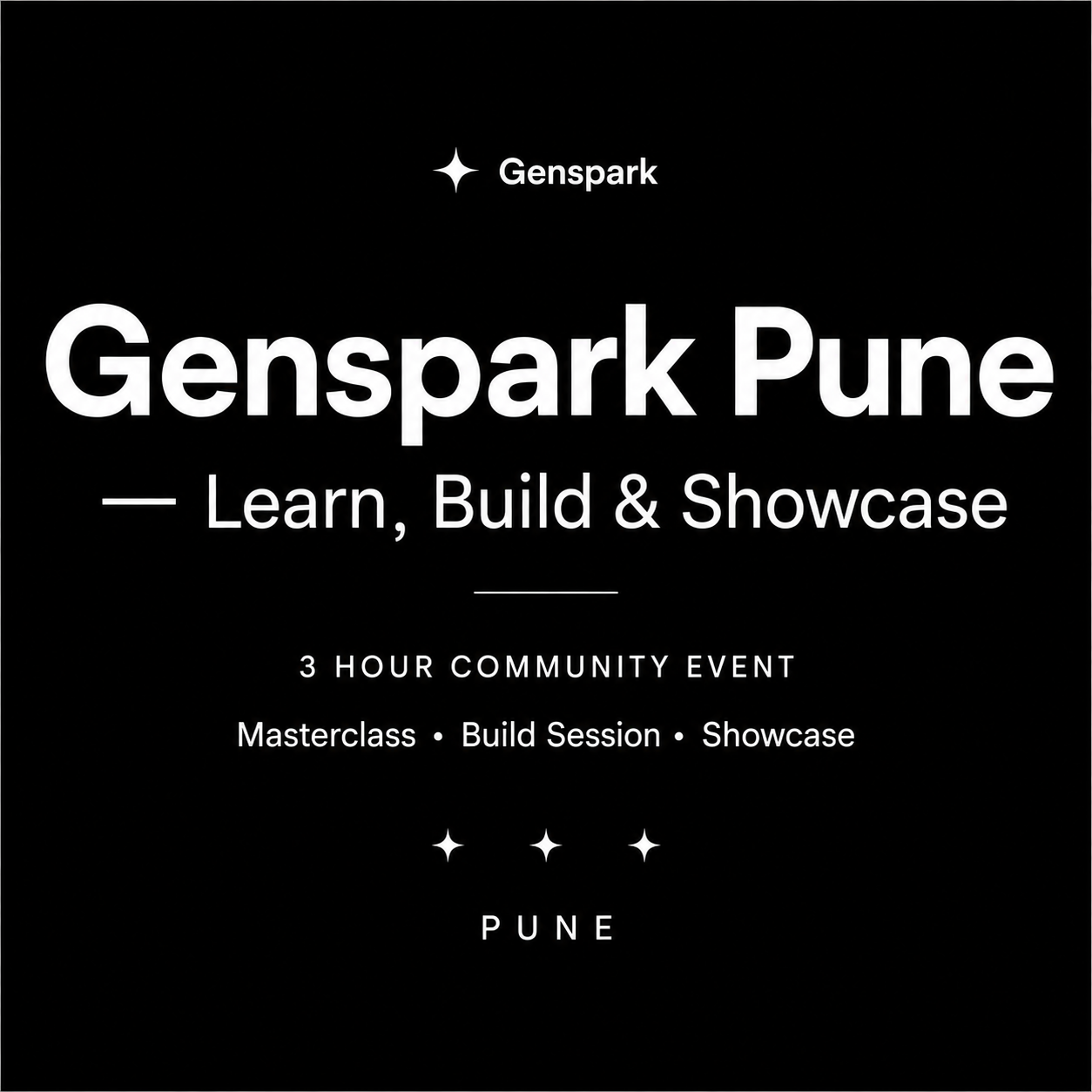 Genspark Pune Meetup