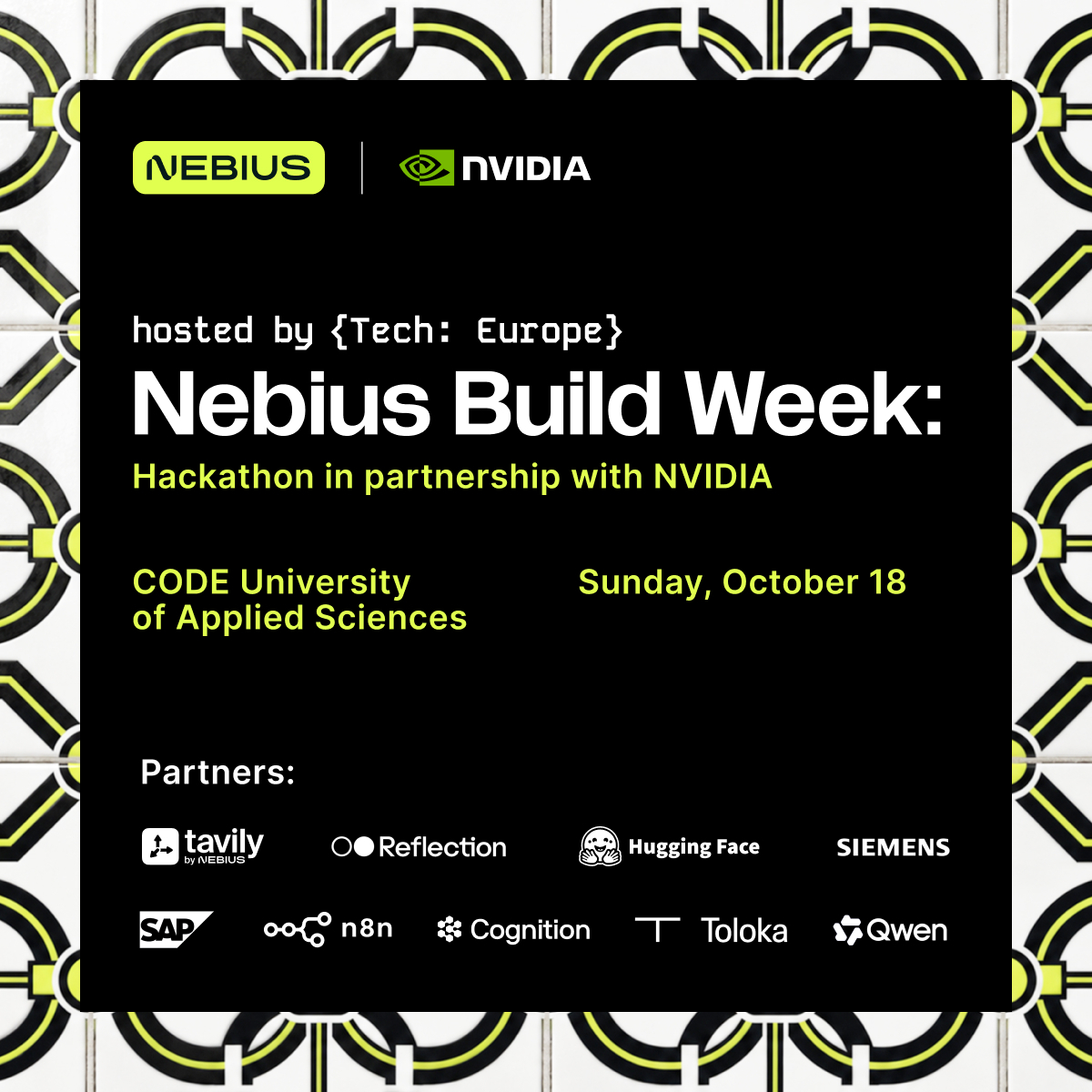 Хакатон Nebius Build Week в партнерстве с NVIDIA