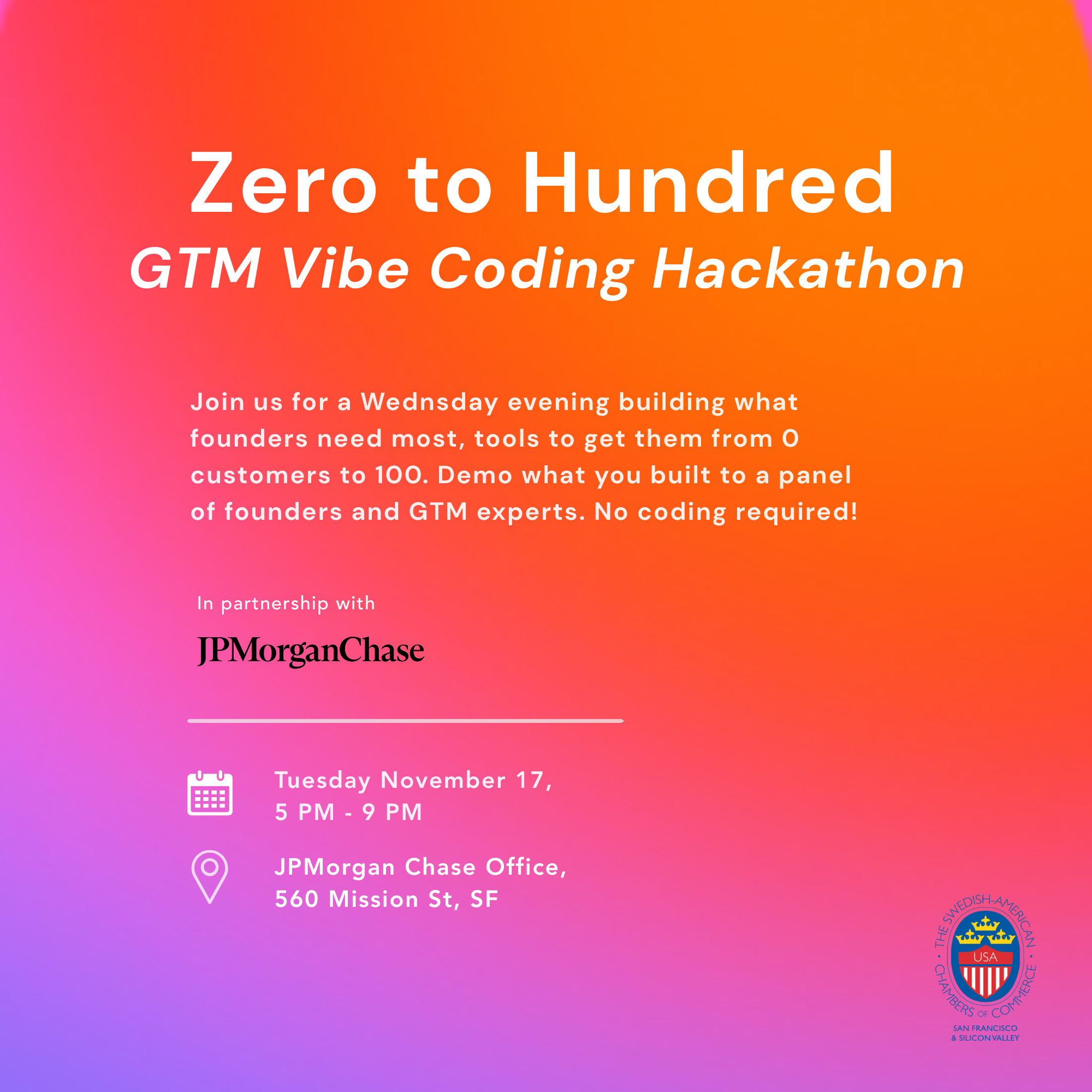 Zero to Hundred: GTM Vibe Coding Hackathon