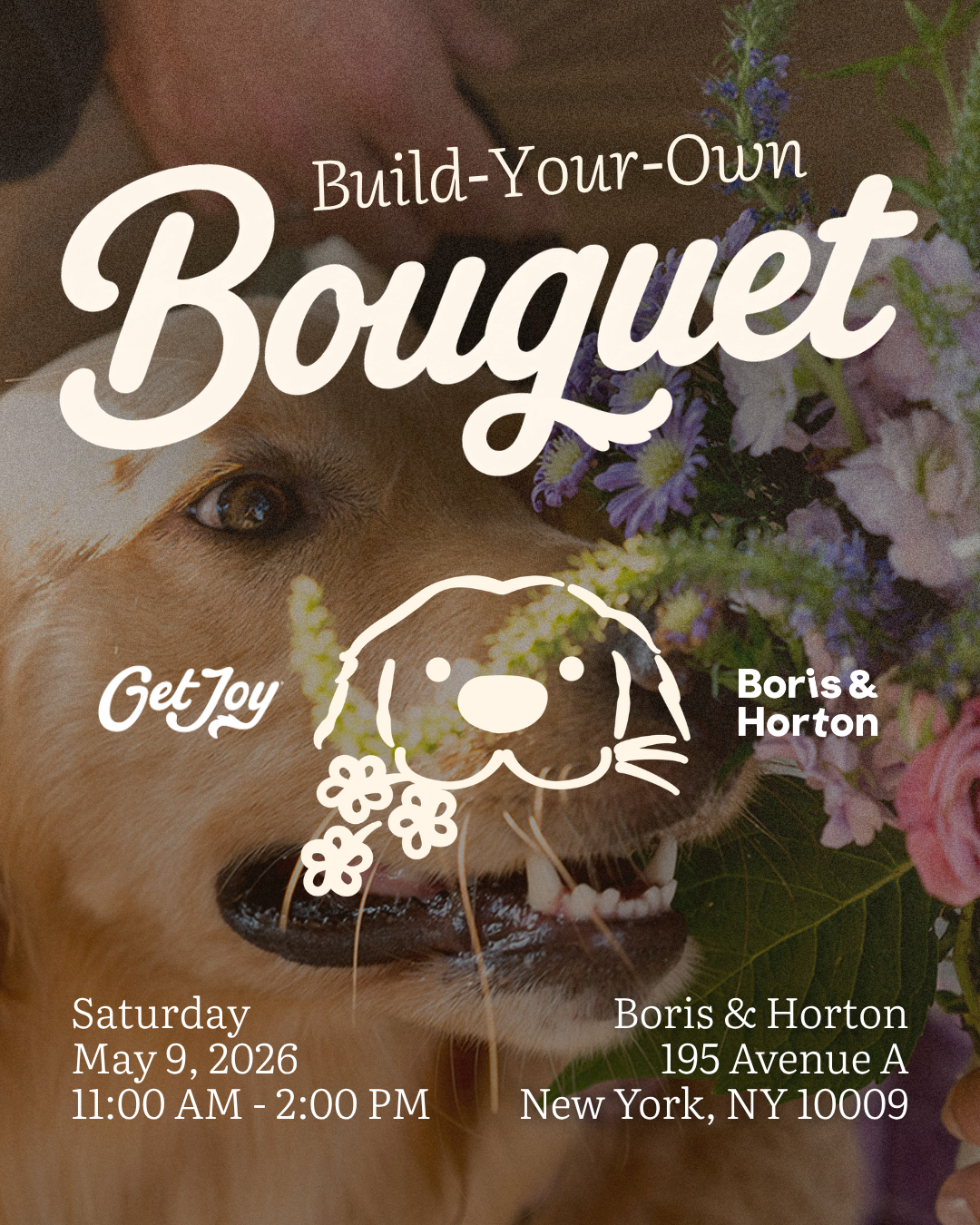 Build-Your-Own Bouquet for Dog Mom Day