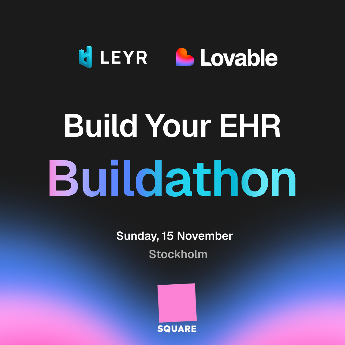 Leyr x Lovable Buildathon: Создайте свою EHR