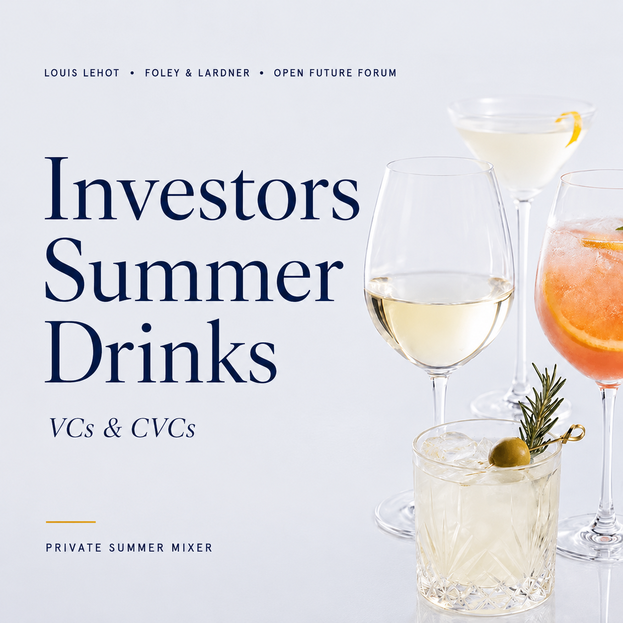 Investors Summer Drinks