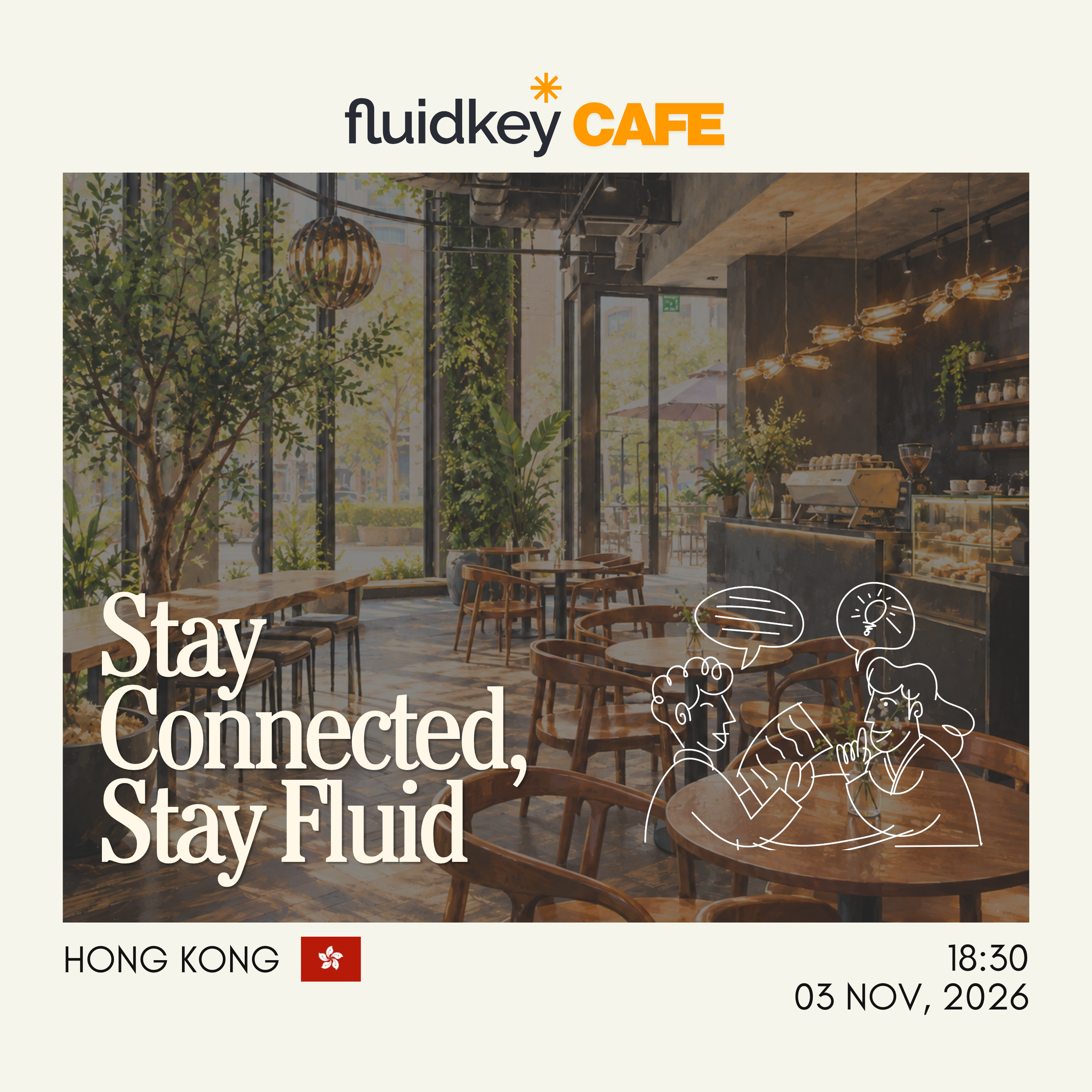 Fluidkey Cafe Hong Kong