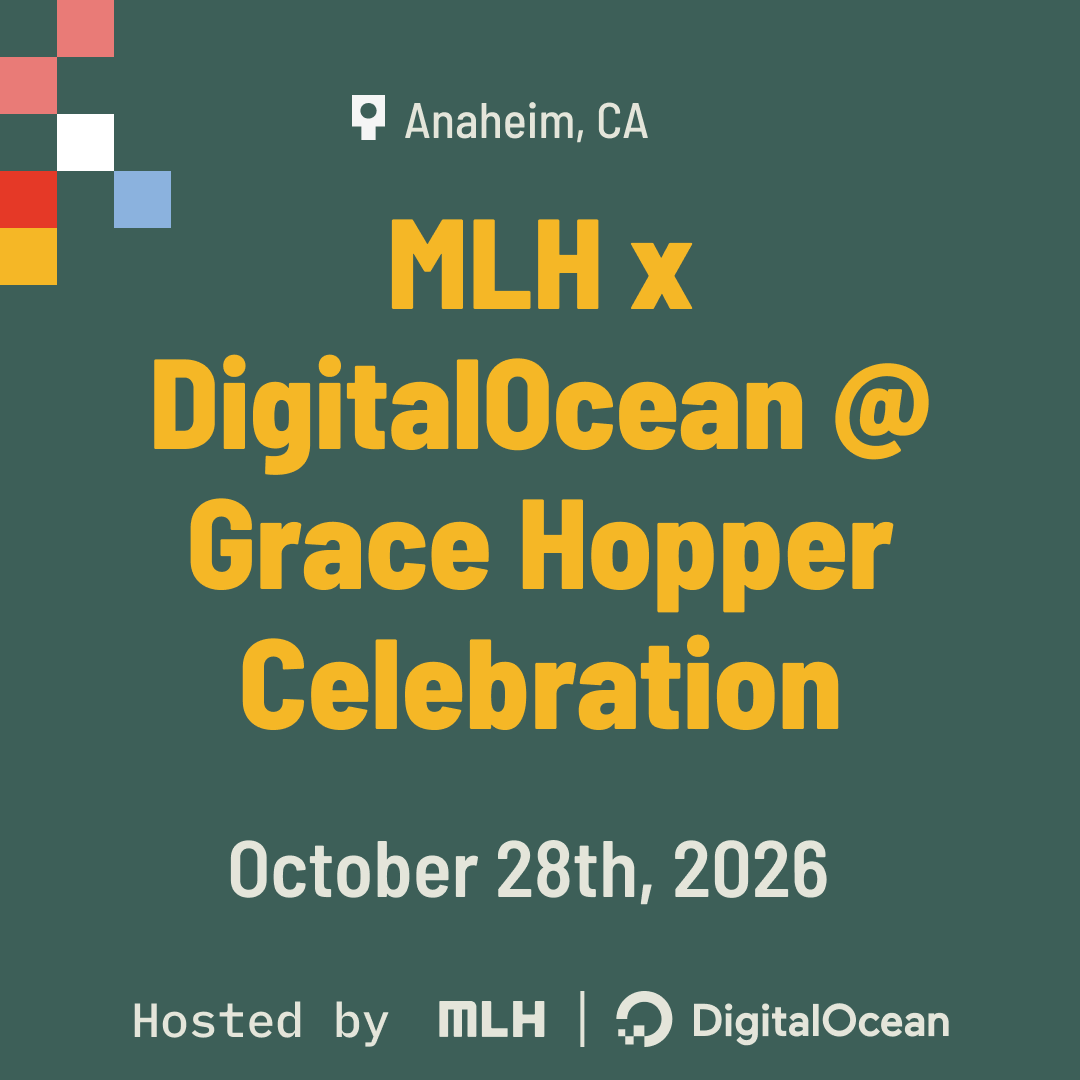 MLH x DigitalOcean на праздновании Грейс Хоппер