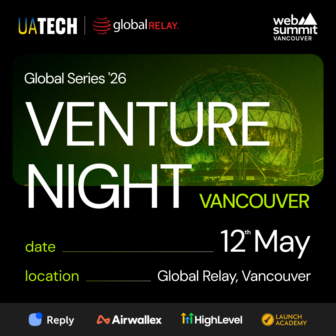 UAtech Venture Night @ Web Summit Vancouver