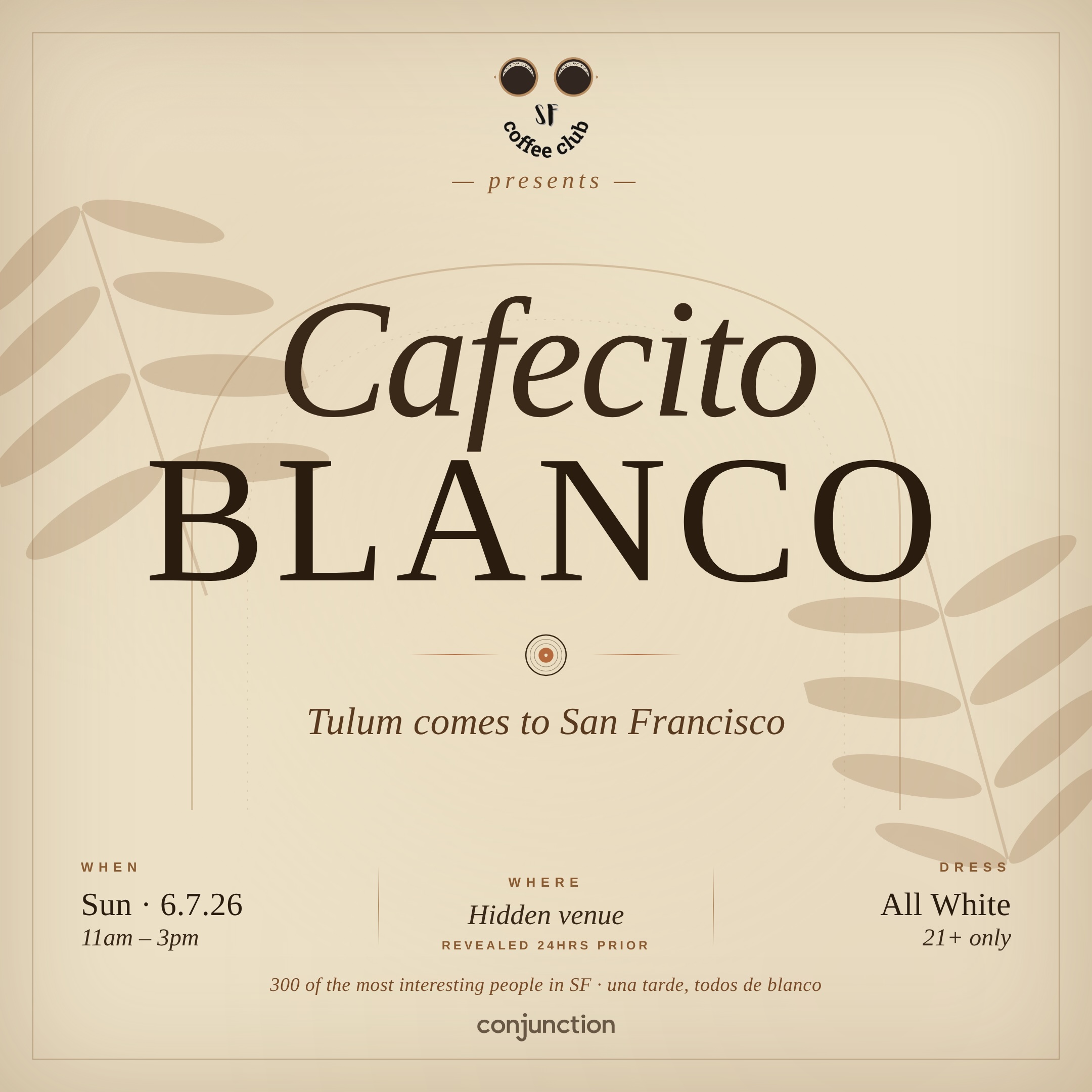 415 Coffee Club: Cafecito Blanco