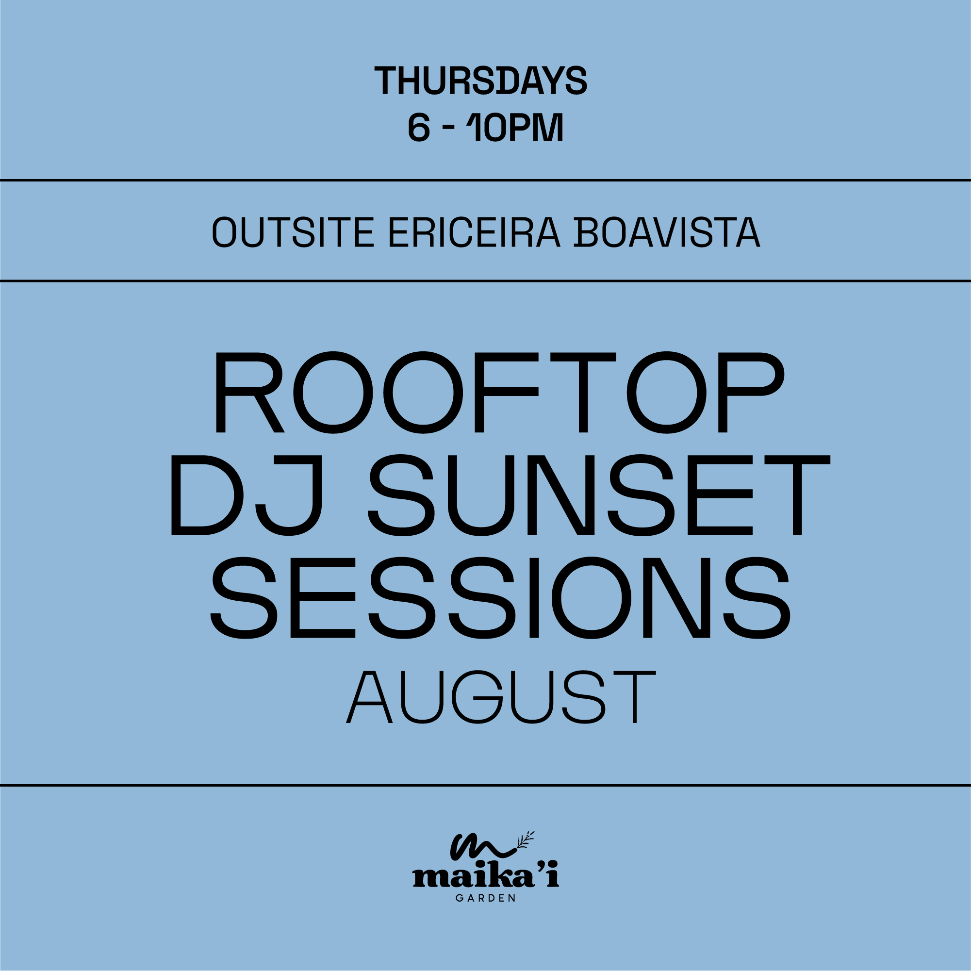 Rooftop DJ Sunset Session at Outsite Boavista