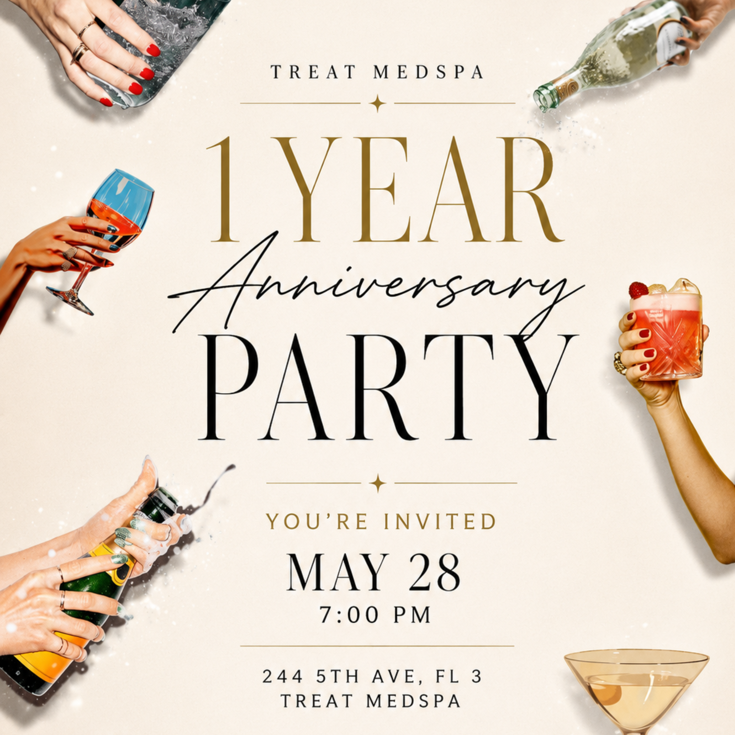 Cover art for #One Year of TREAT — TREAT Medspa