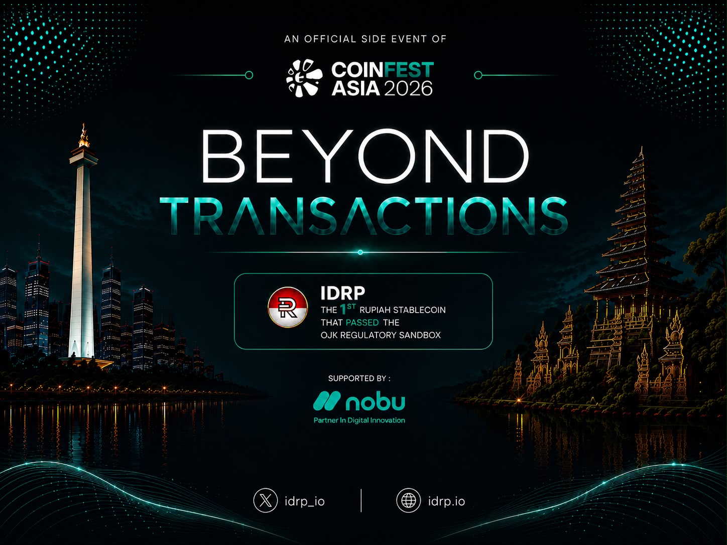 IDRP BEYOND TRANSACTION - OFFICIAL SIDE EVENT COINFEST 2026