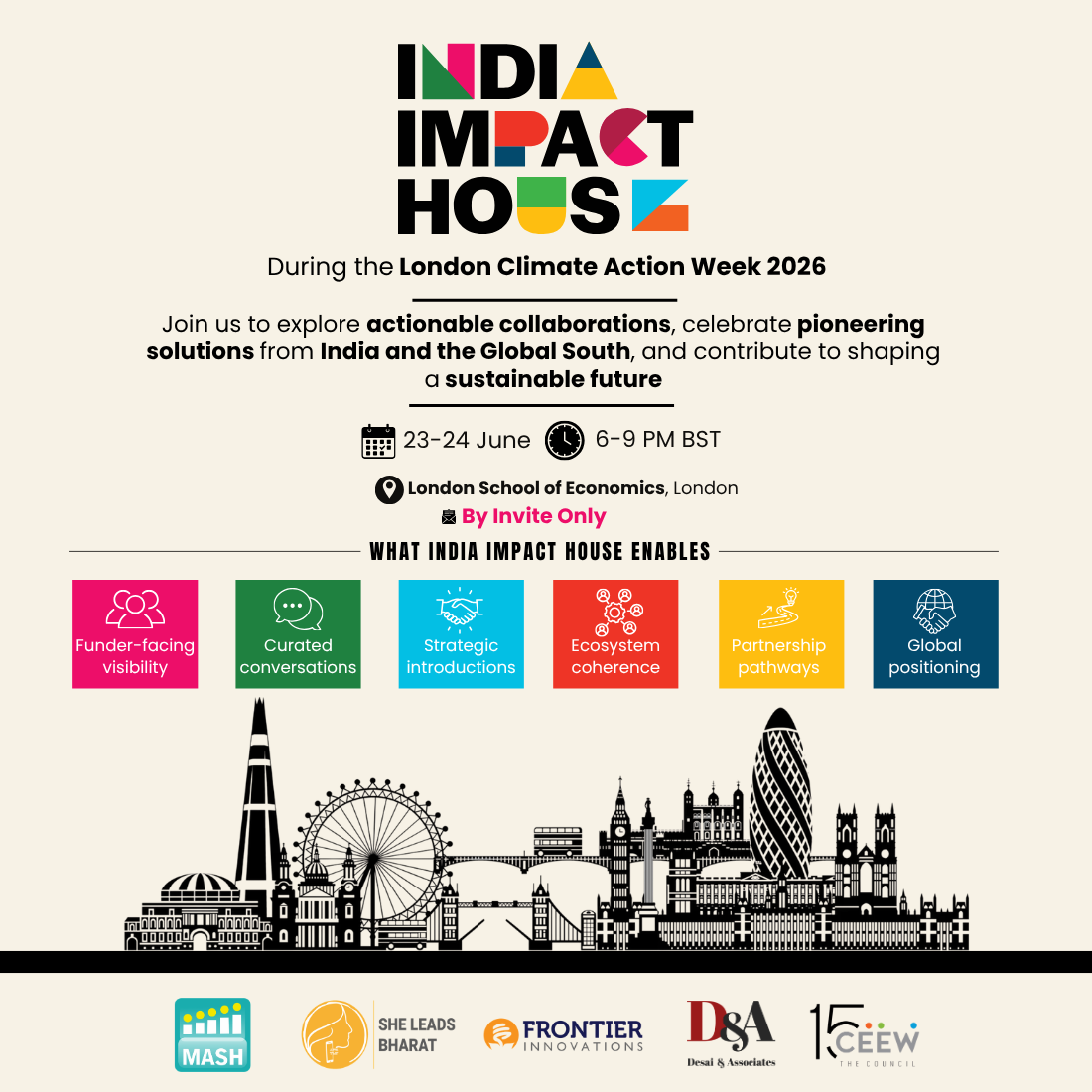 India Impact House | London Climate Action Week 2026 | 24 June