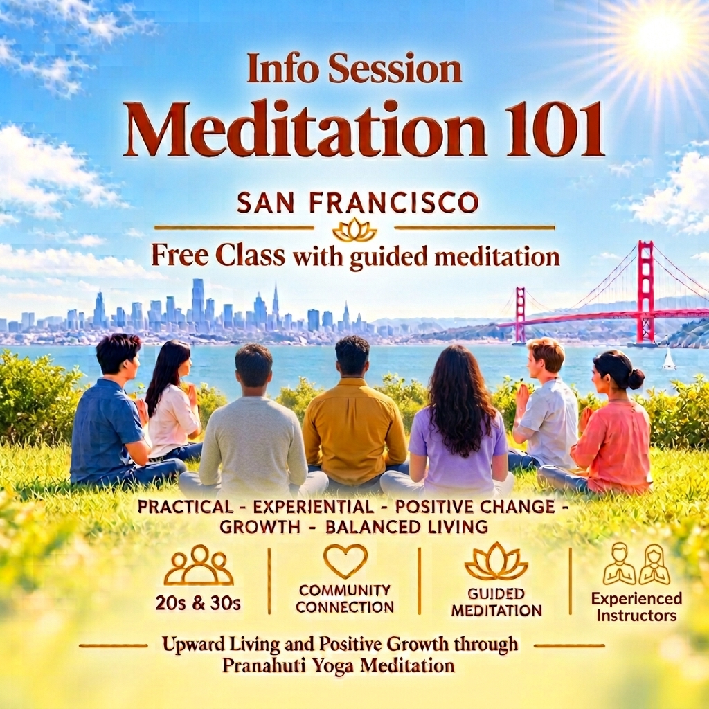 Meditation 101: Info Session with Guided Meditation for 20s and 30s (IN-PERSON)