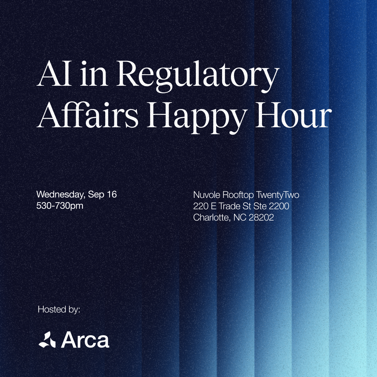 AI in Regulatory Affairs Happy Hour