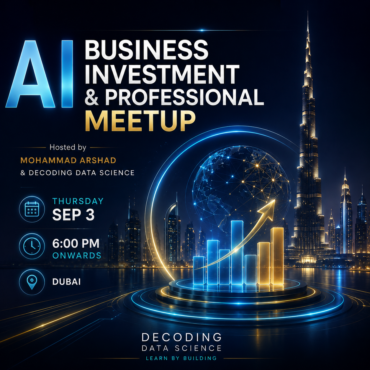 AI Business , Investment & Professional Meetup