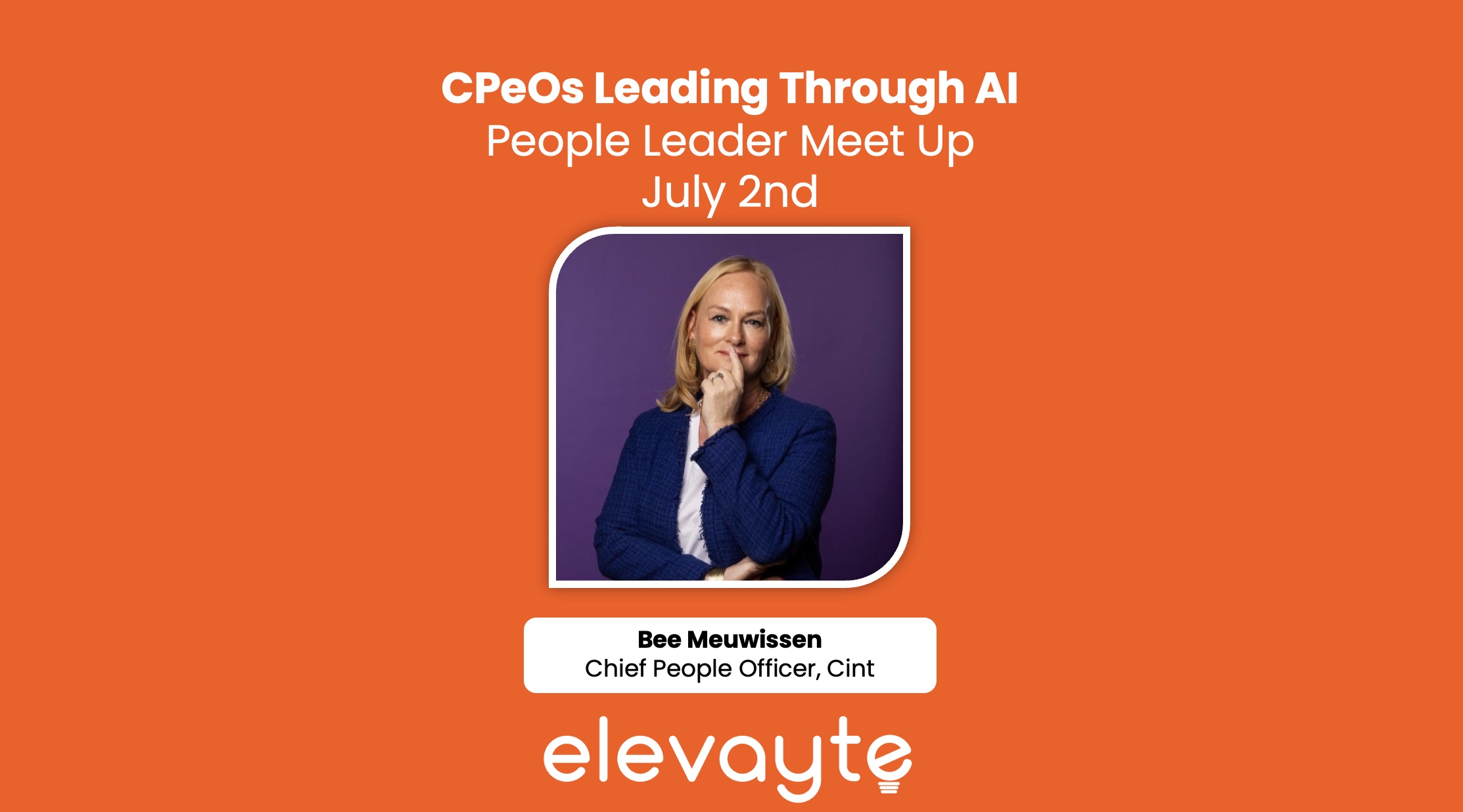 CPeOs Leading Through AI: People Leader Meet Up