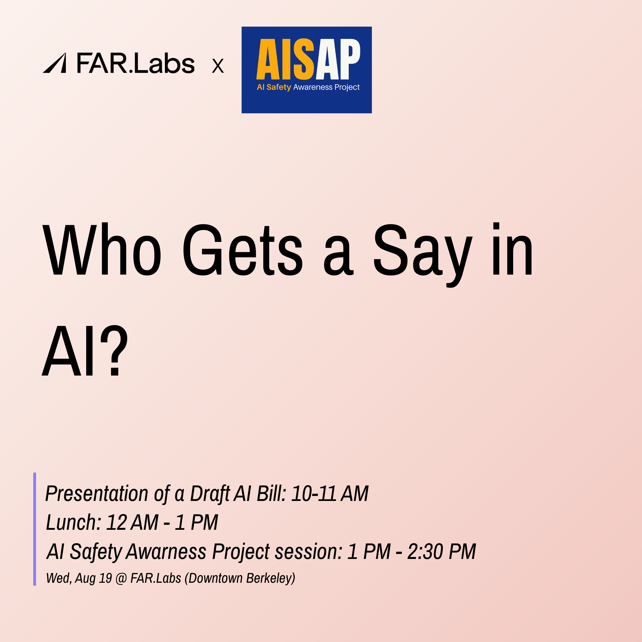 Who Gets a Say in AI? Taking AI Safety Public