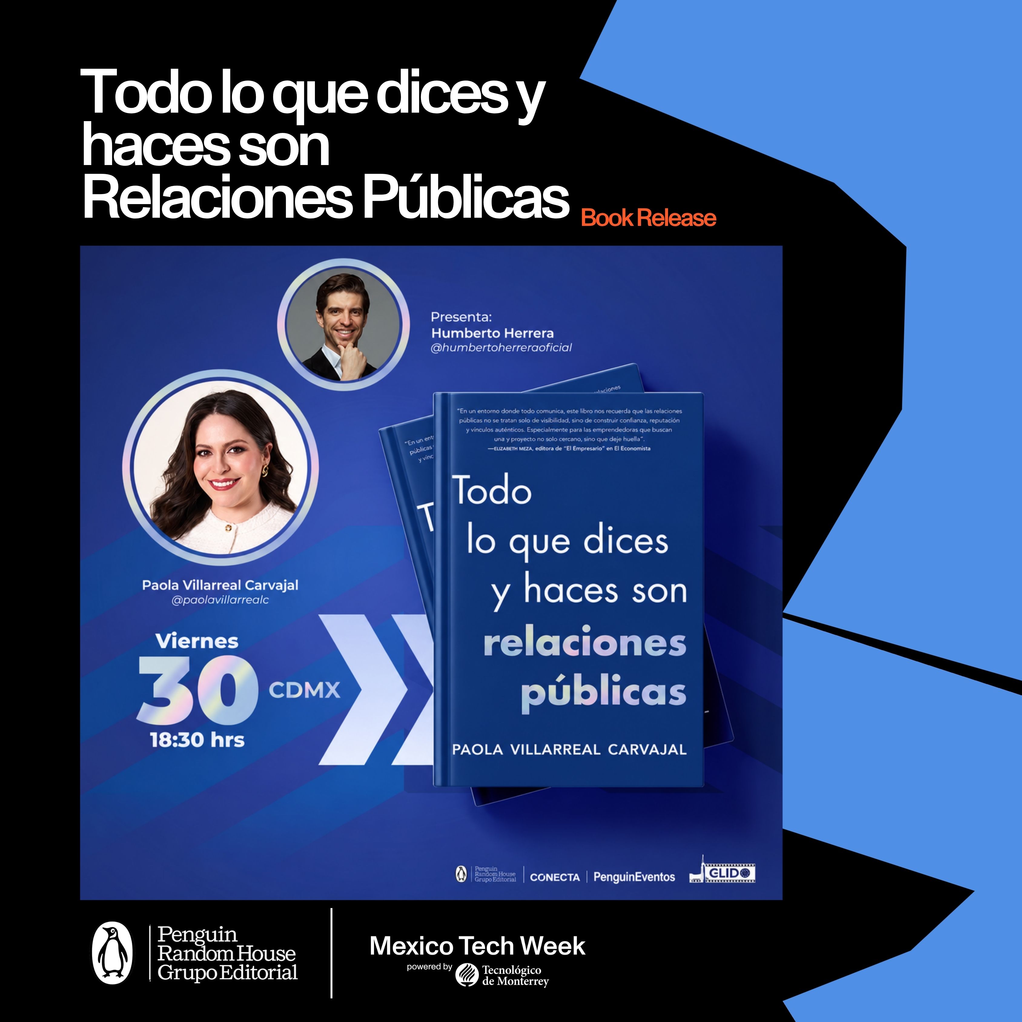 Todo lo que dices y haces son Relaciones Públicas | Book Release