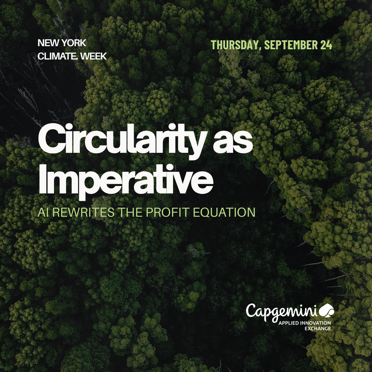 Circularity As Imperative - AI Rewrites the Profit Equation