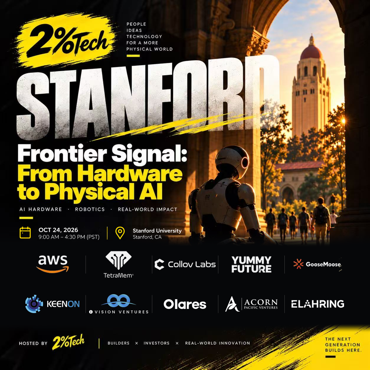 Stanford Frontier Signal: From Hardware to Physical AI