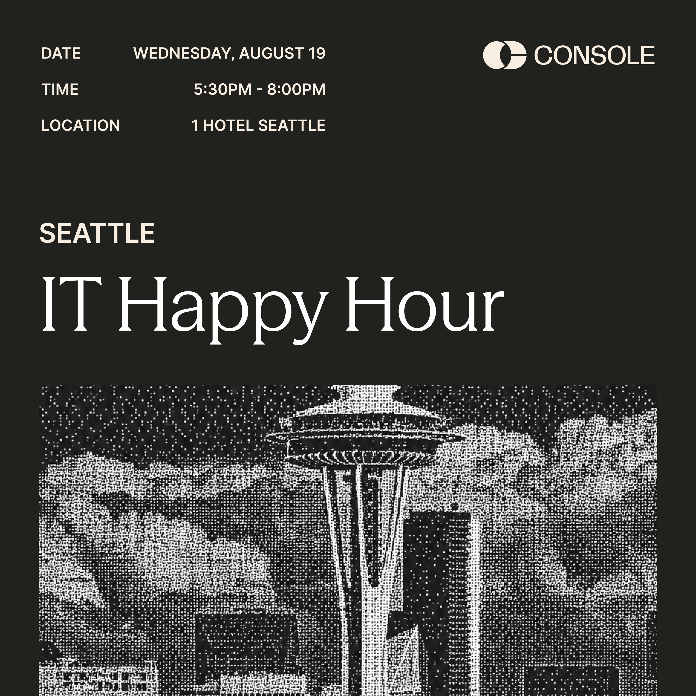 Console IT & SecOps Happy Hour Seattle