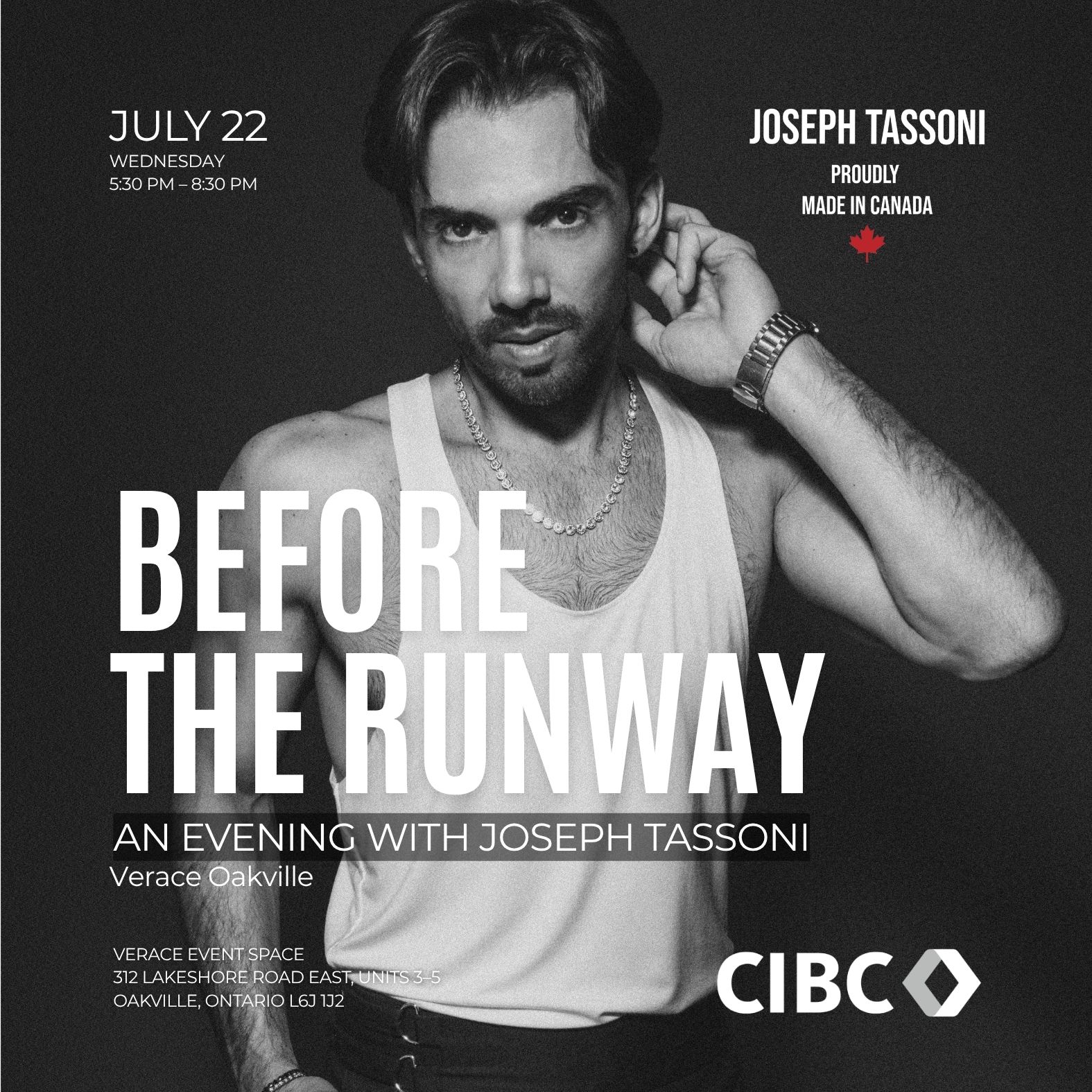 BEFORE THE RUNWAY An Evening with Joseph Tassoni
