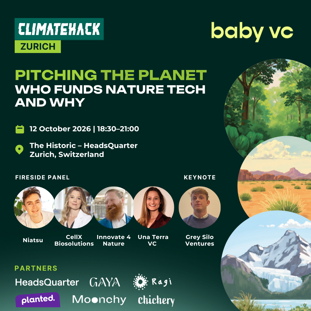 Pitching The Planet with ClimateHack x baby vc