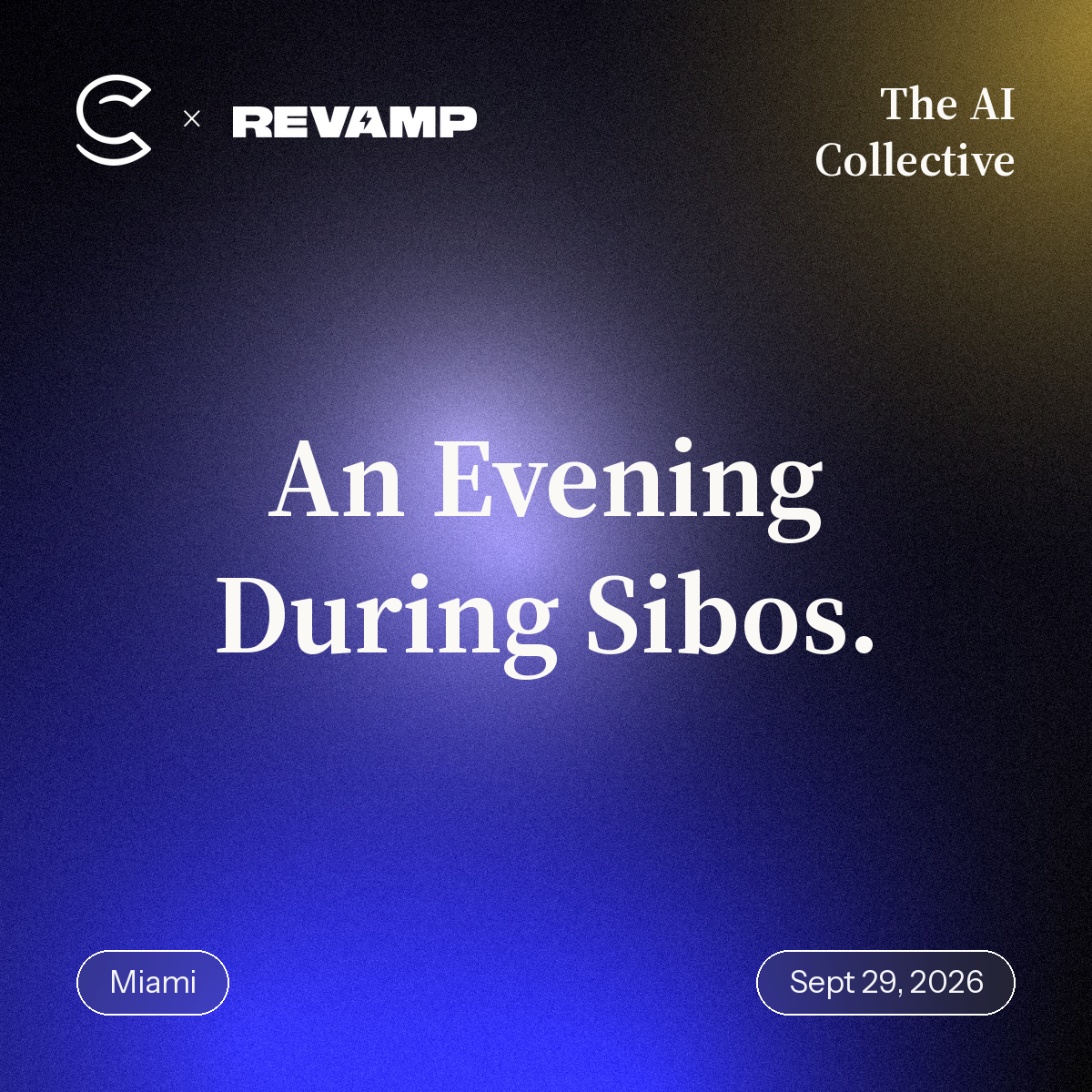 AI Collective x Revamp | Sibos Miami Dinner