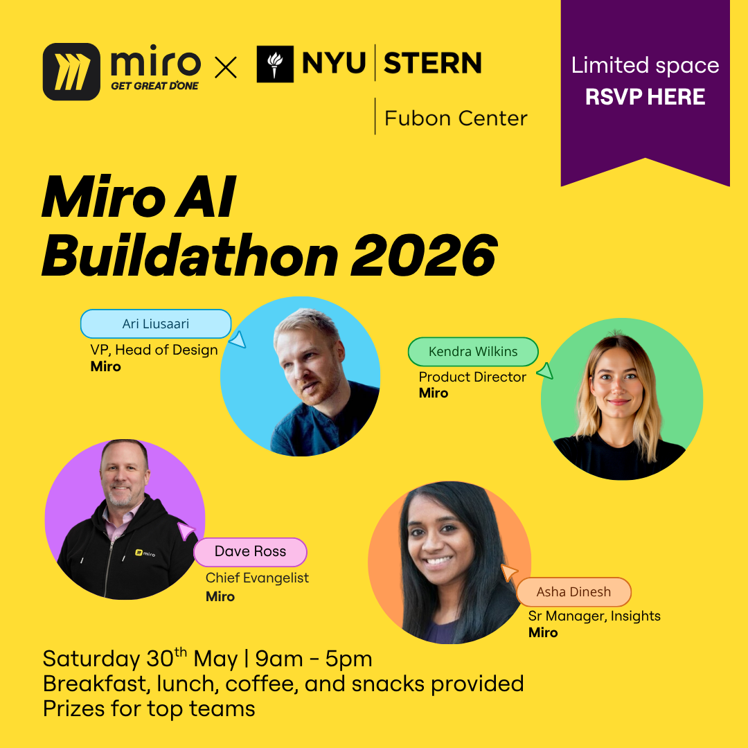 Cover art for #Miro Al Buildathon 2026 — New York, NY
