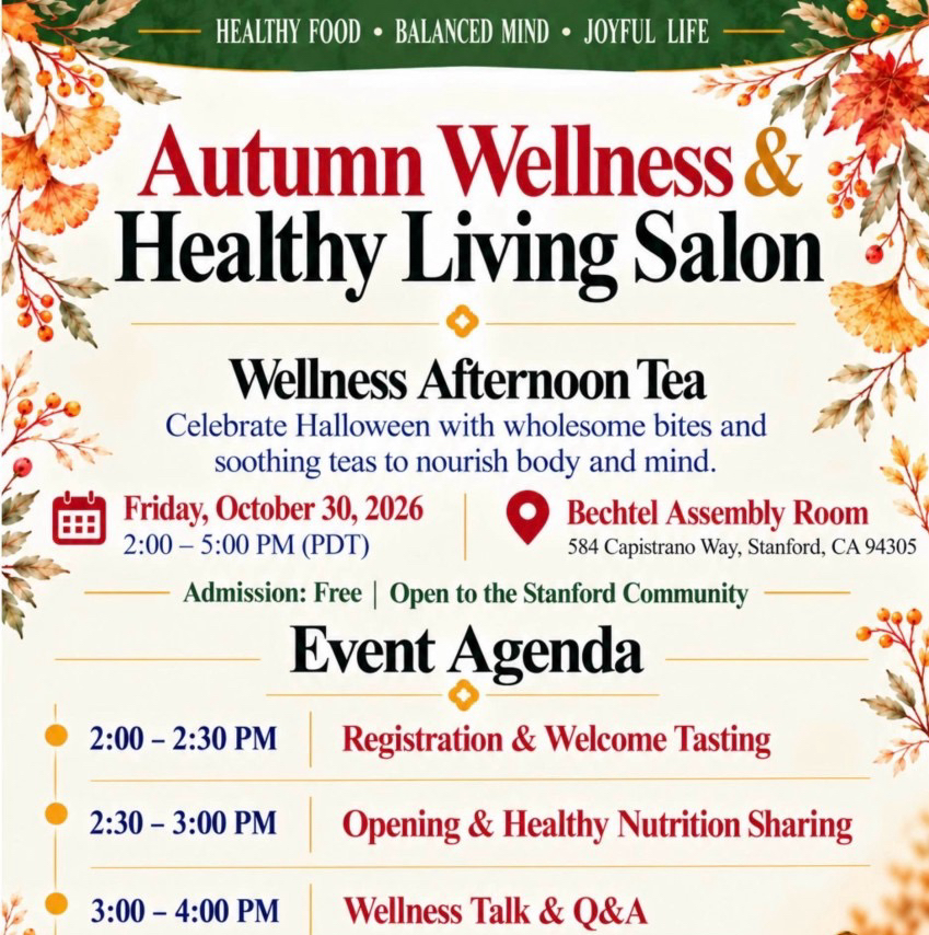 Wellness Autumn Afternoon Tea – Autumn Wellness & Healthy Living Salon