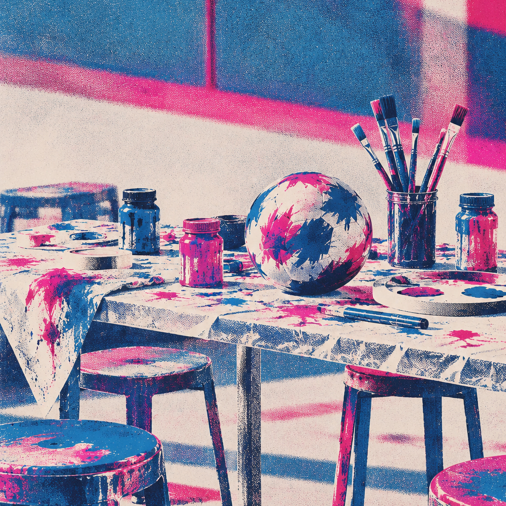 BALL PAINTING WORKSHOP ⚽🎨