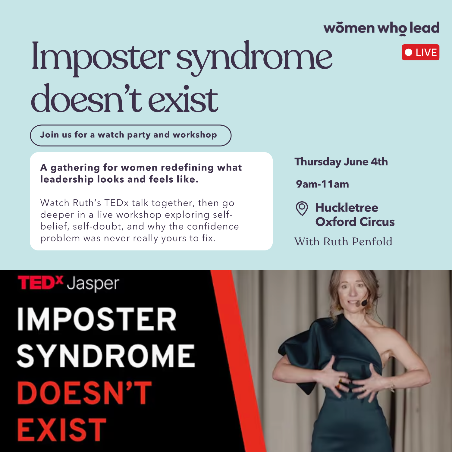 Cover art for #Imposter syndrome doesn't exist — London, United Kingdom