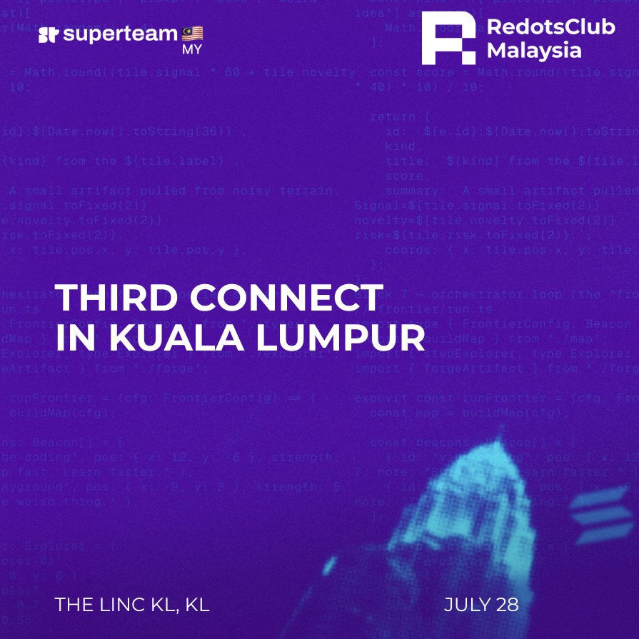 RedotsClub Malaysia: Third Connect with Superteam Malaysia in KL