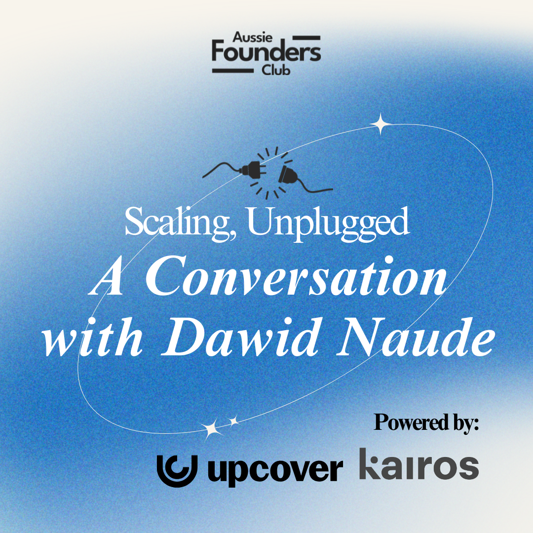 Mise à l'échelle, débranchée - Une conversation avec Dawid Naude