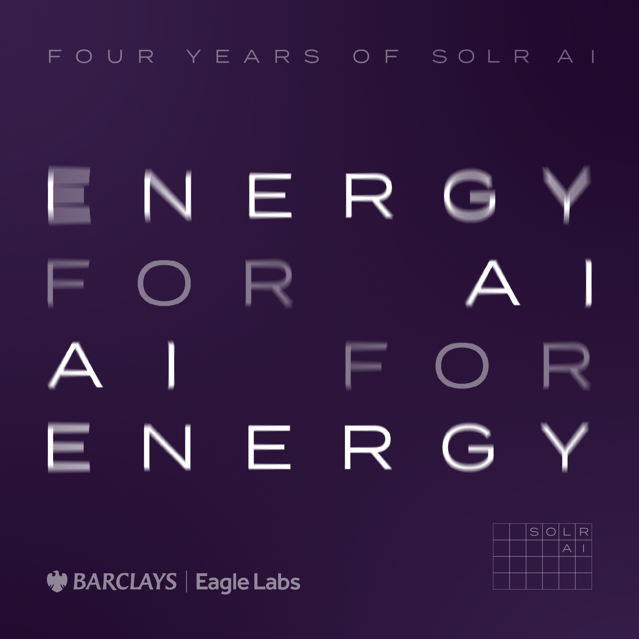 ENERGY FOR AI X AI FOR ENERGY