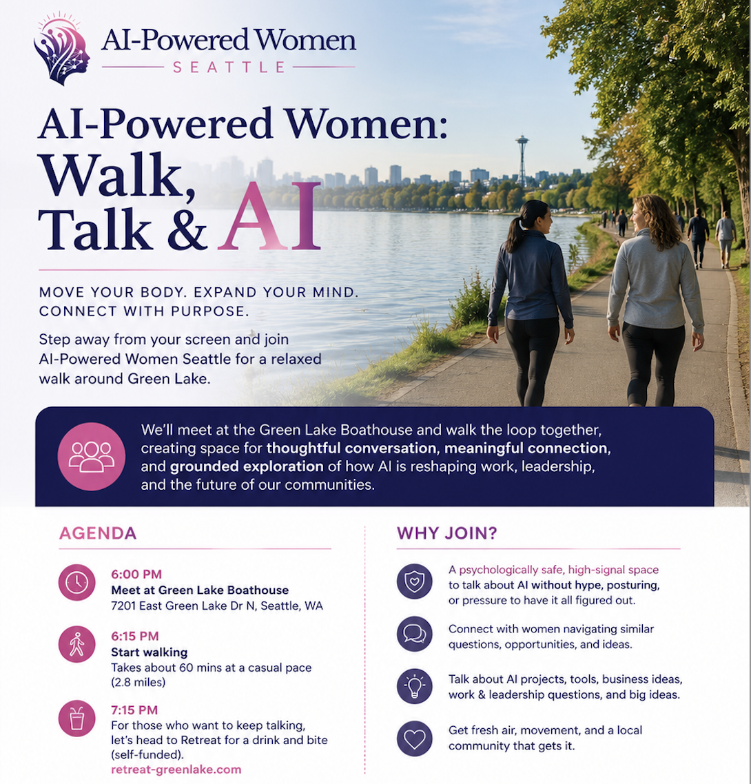 AI-Powered Women: Walk, Talk & AI