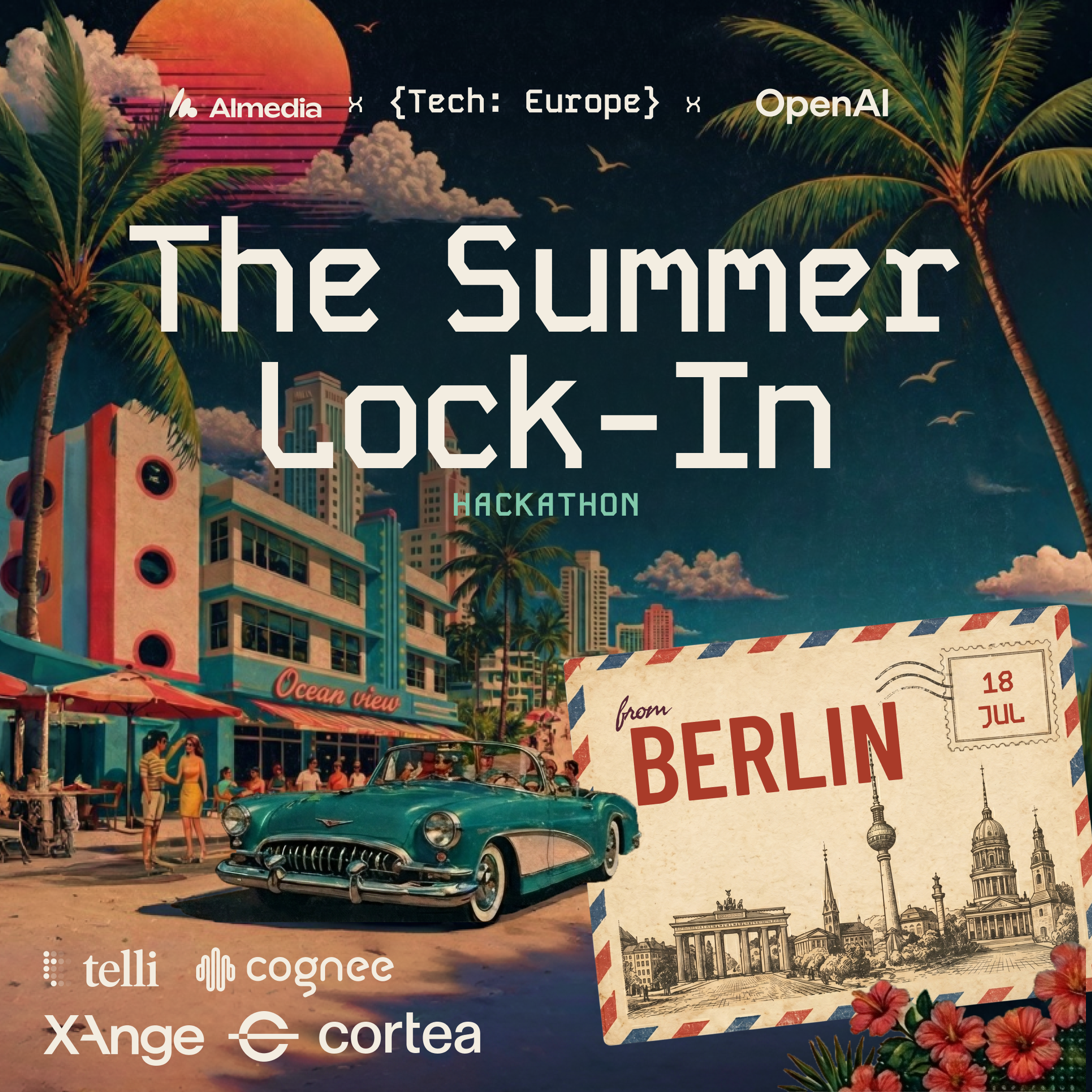 {Tech: Europe} x Almedia Hackathon | The Summer Lock-In
