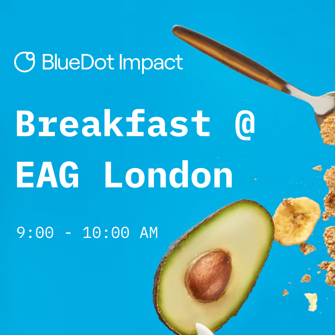 Cover art for #BlueDot Breakfast @ EAG London — London, United Kingdom