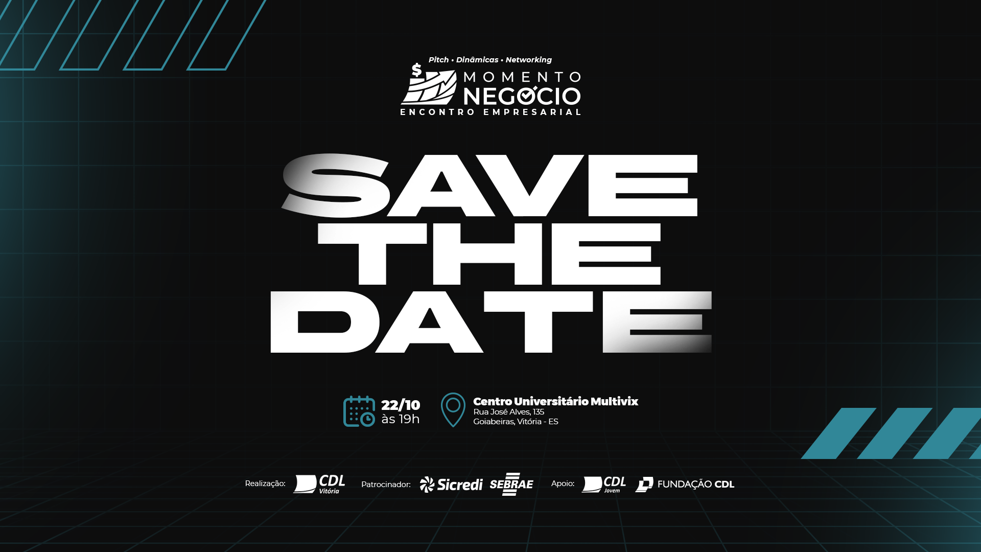 Momento Negócio - Encontro Empresarial CDL Vitória - Outubro 2026