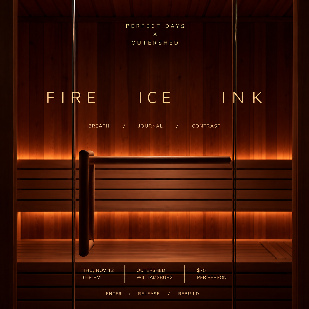 Perfect Days x Outershed: Fire, Ice, & Ink