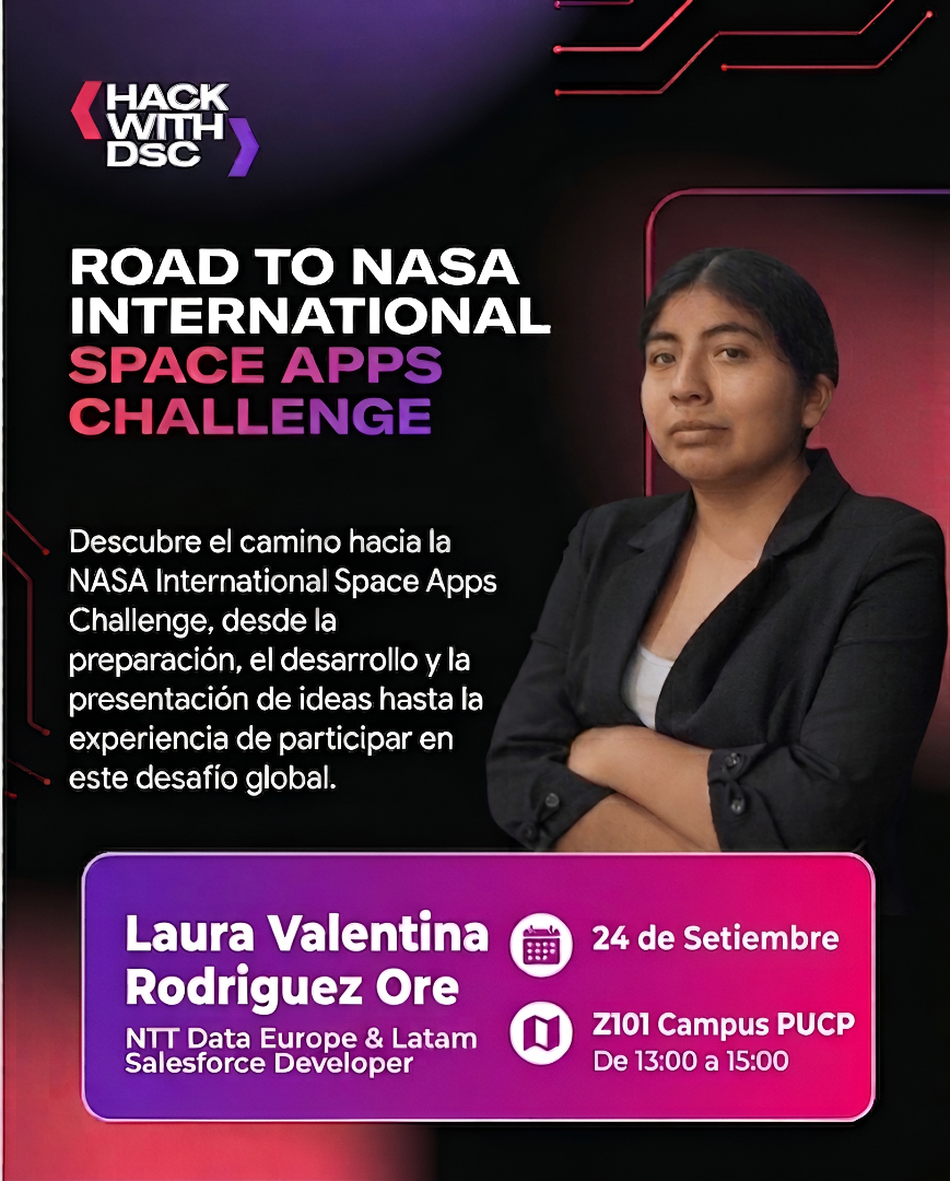 DE LA IDEA AL PITCH: Preparate para la próxima hackatón NASA INTERNATIONAL SPACE APPS CHALLENGE