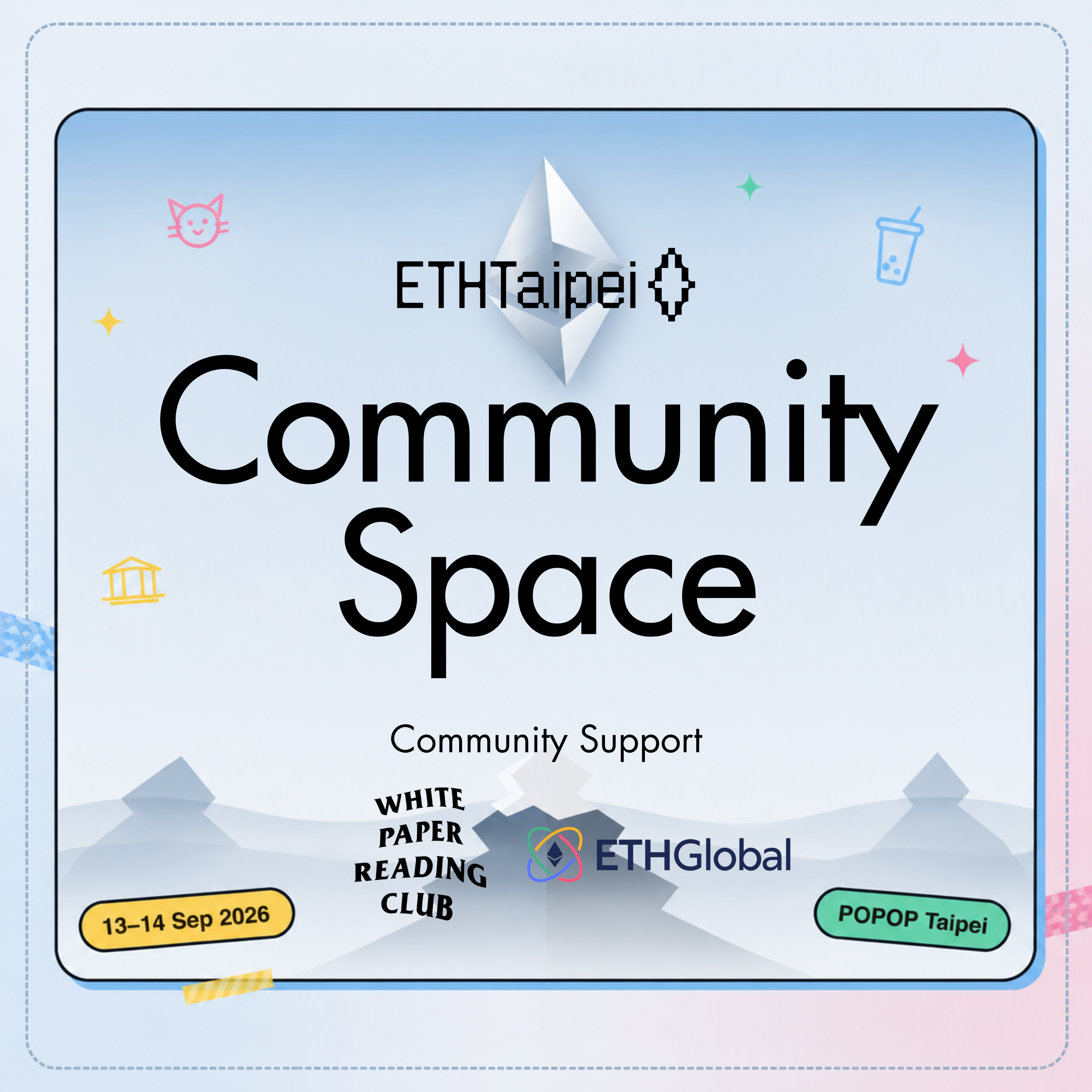 Community Space at ETHTaipei 2026