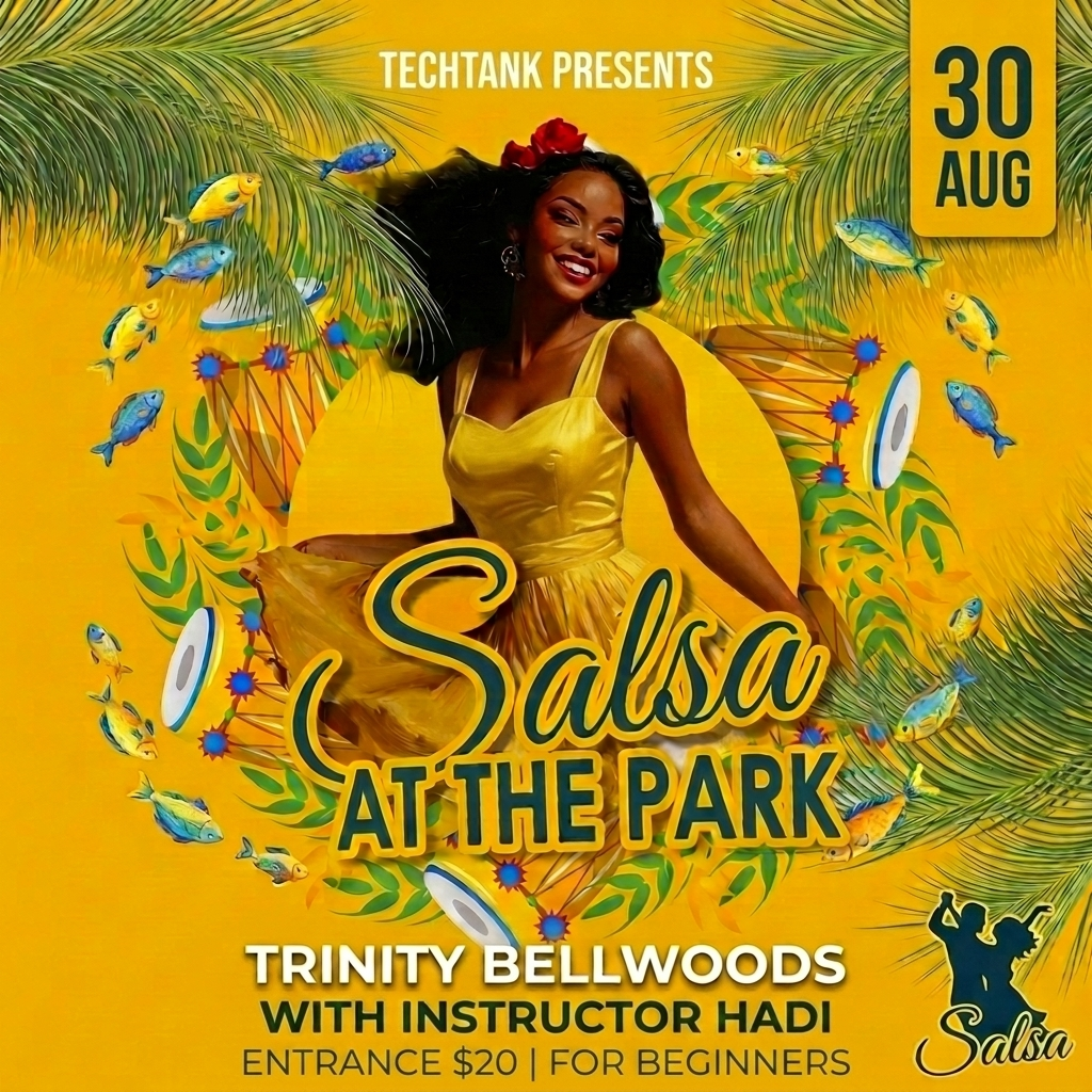 Salsa at the Park: TechTank Fiesta ☀️💃
