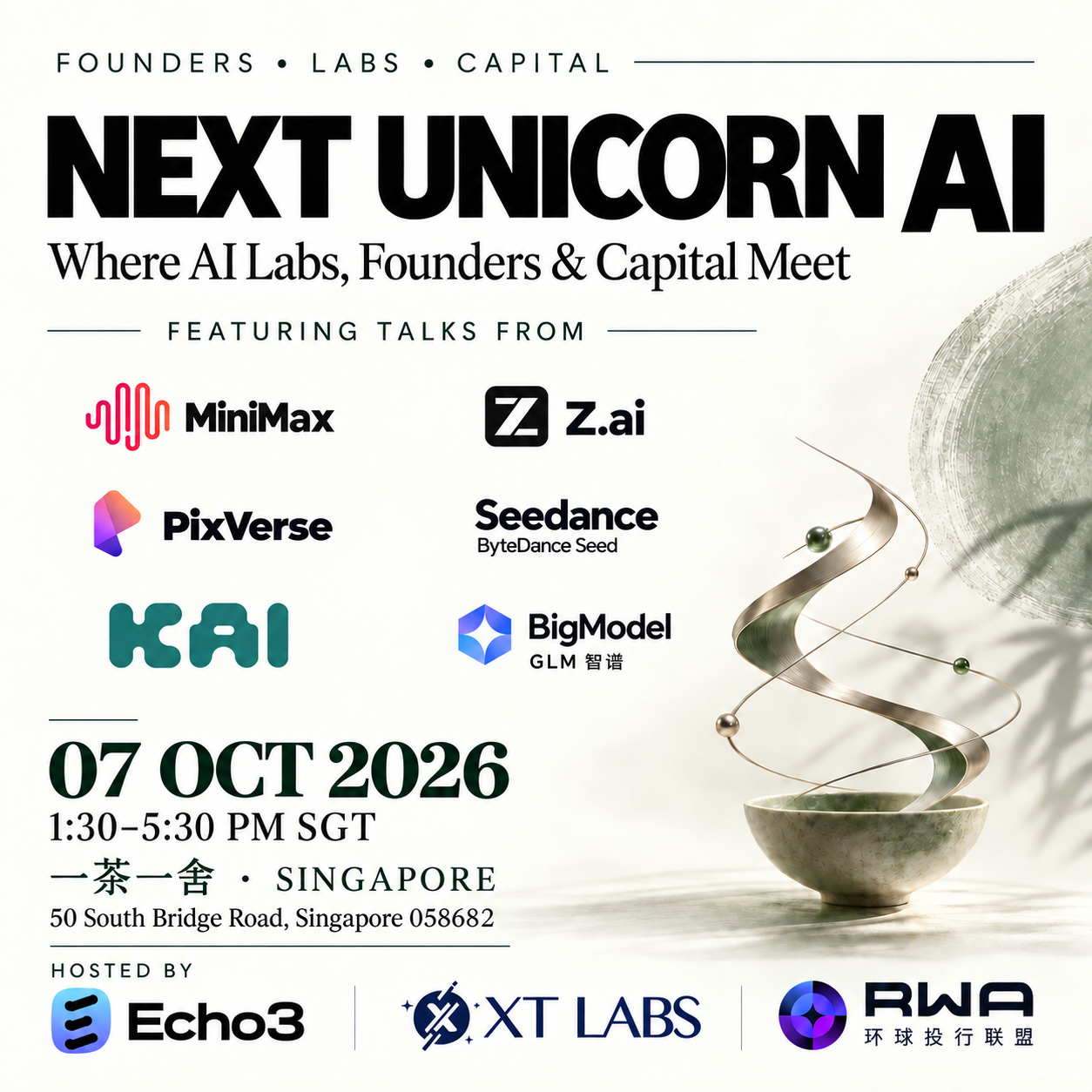 NEXT UNICORN: AI — Where AI Labs, Founders & Capital Meet