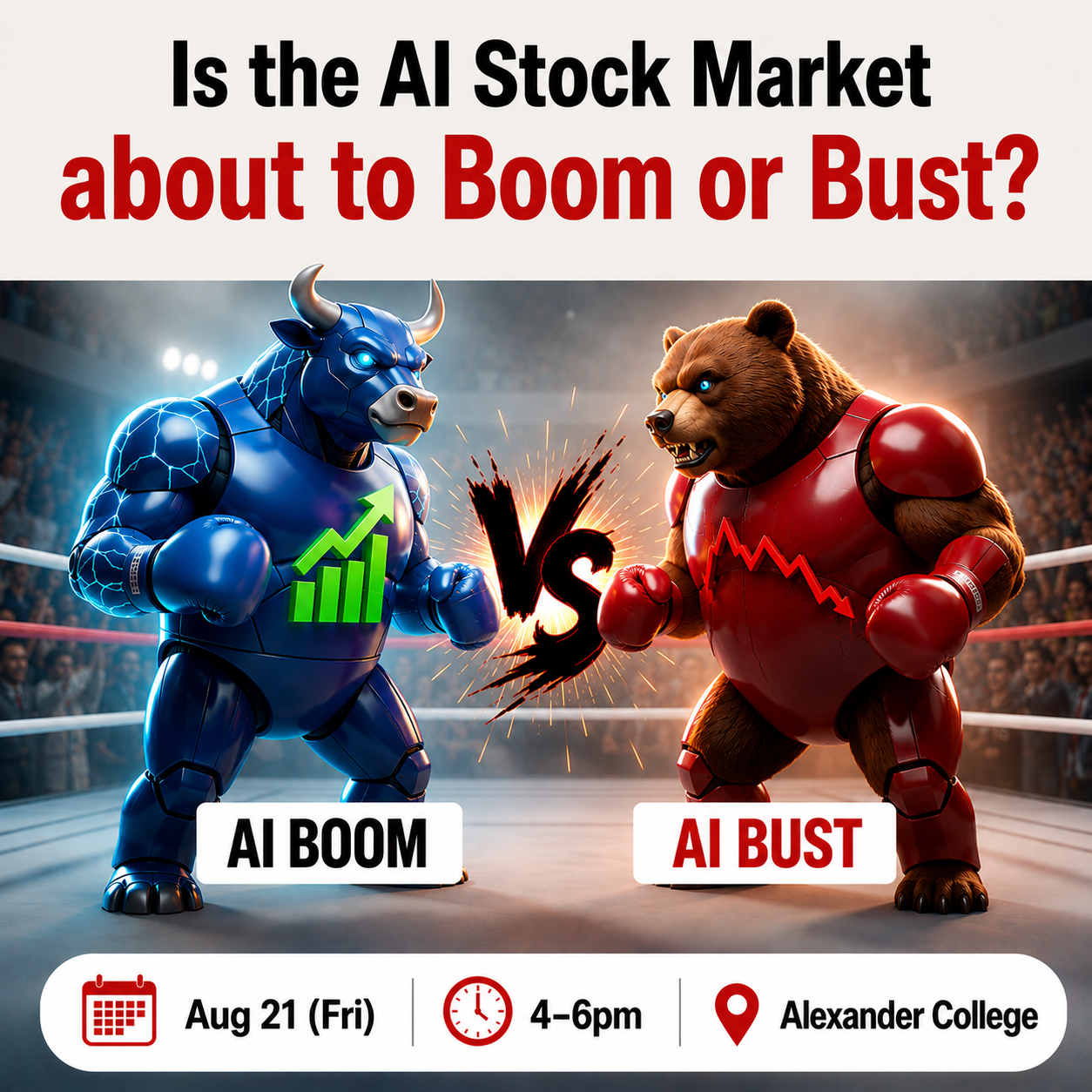 🥽🧪⚡️ ¿Está a punto de explotar o colapsar el mercado de acciones de IA? 📈🤖💥 (Debate comunitario)