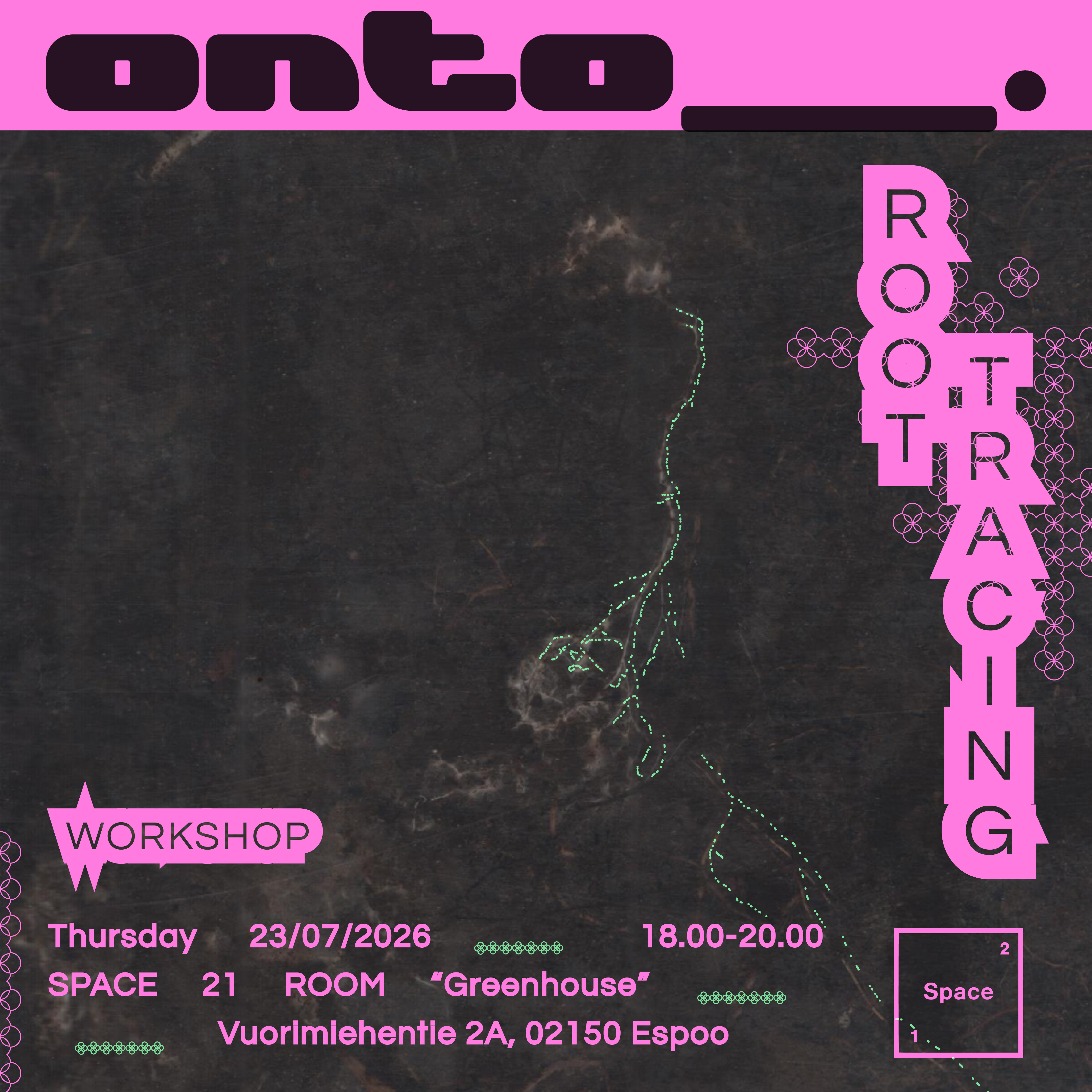 Taller de Trazado de Raíces, organizado por Onto